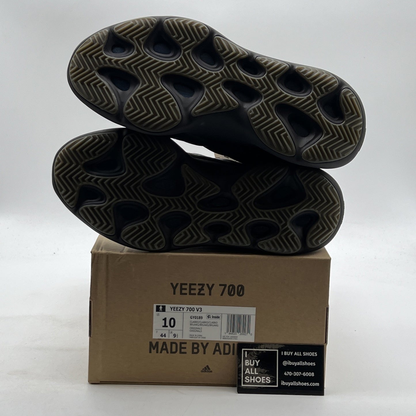 Size 10 - adidas Yeezy 700 V3 Clay Brown (GY0189)