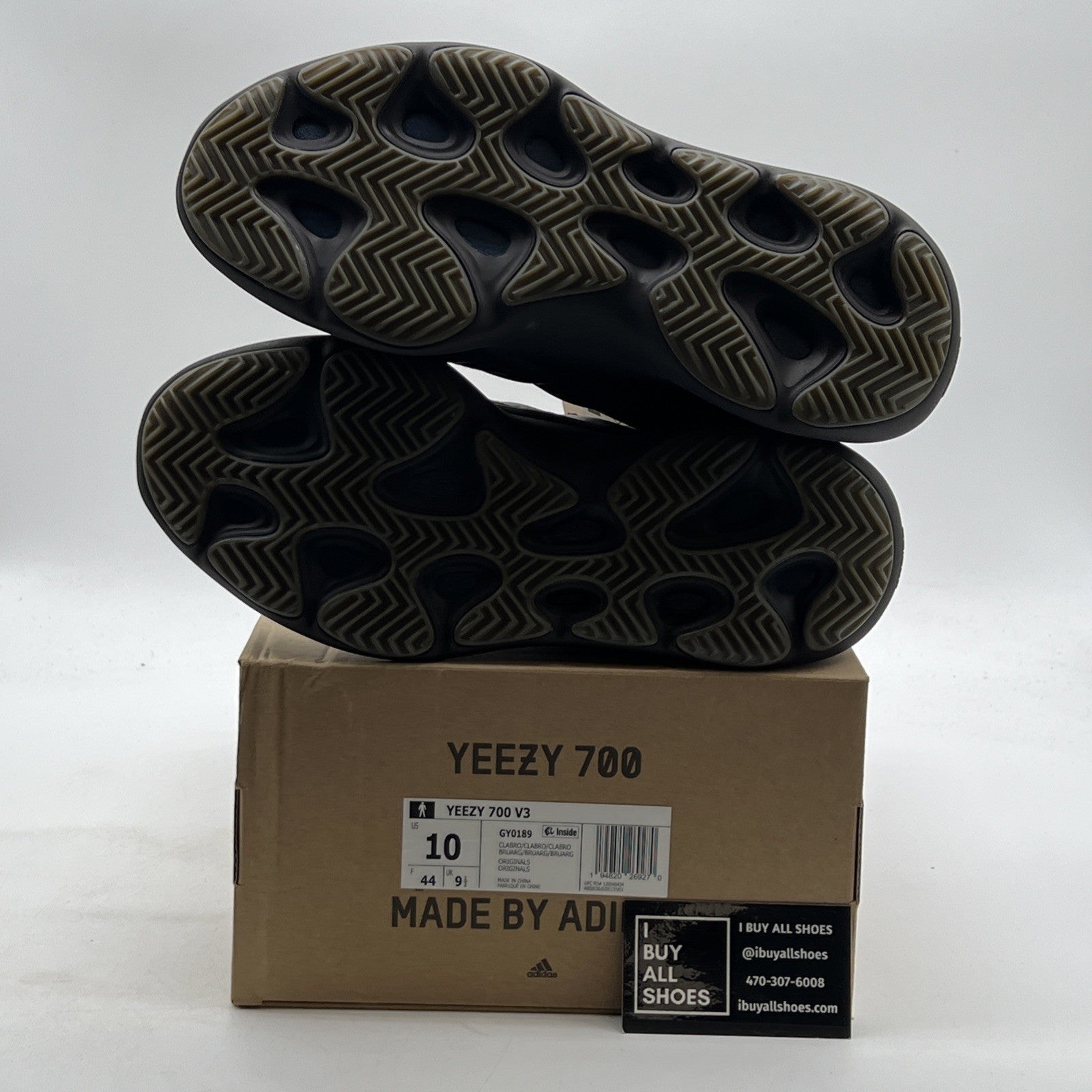 Size 10 - adidas Yeezy 700 V3 Clay Brown (GY0189)
