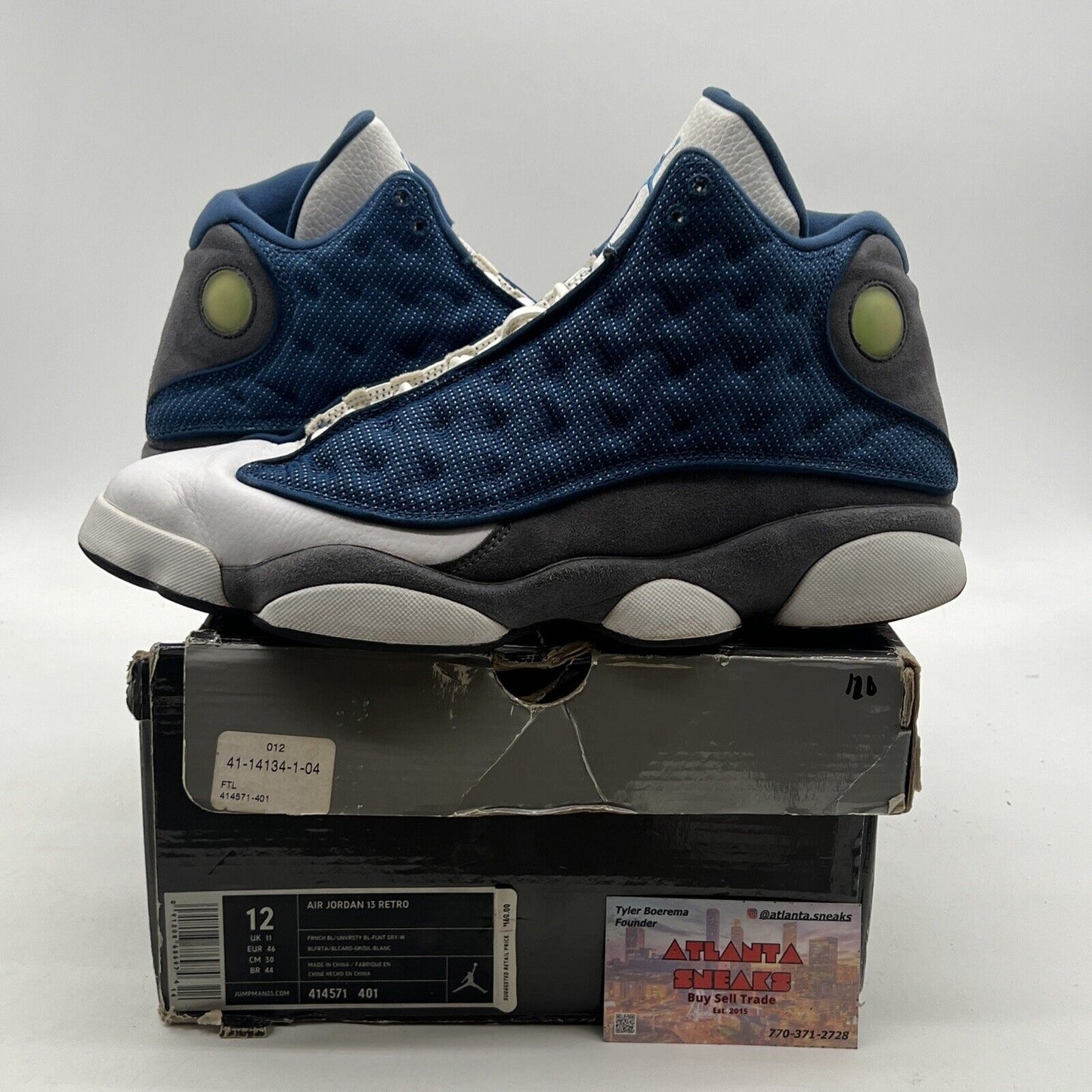 Size 12 - Air Jordan 13 Retro 2010 Flint (414571-401)