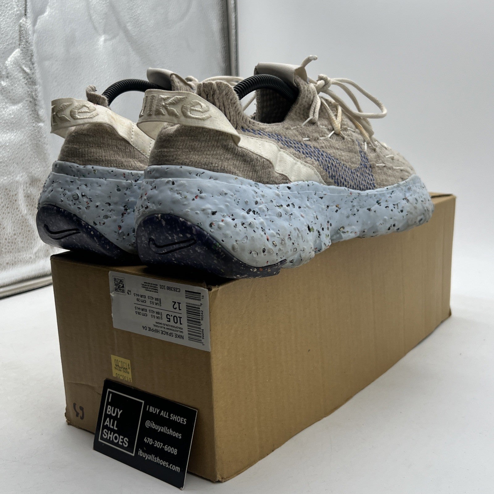Size 10.5 - Nike Space Hippie 04 Astronomy Blue (CZ6398-101)