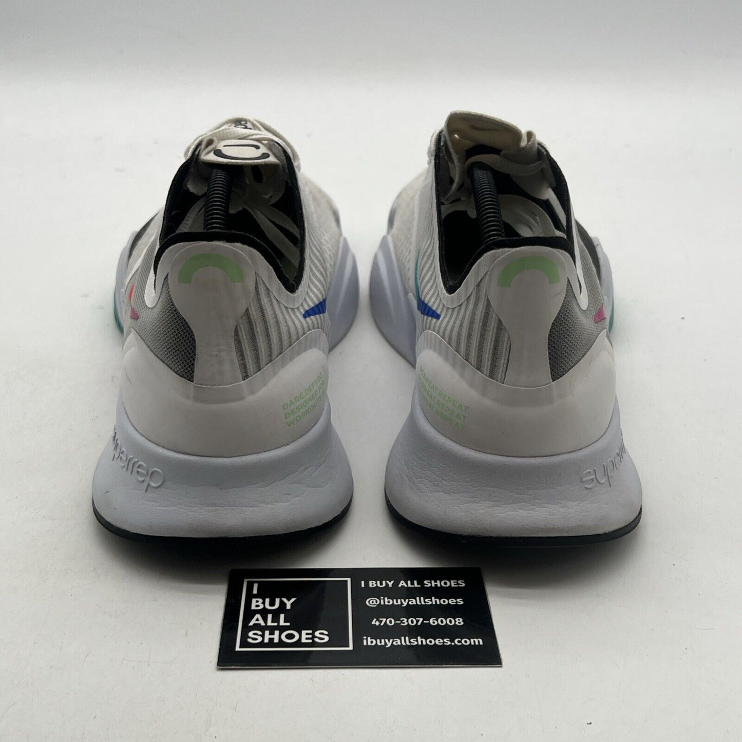 Size 12 - Nike SuperRep Go Football Grey Crimson (CJ0773-120)