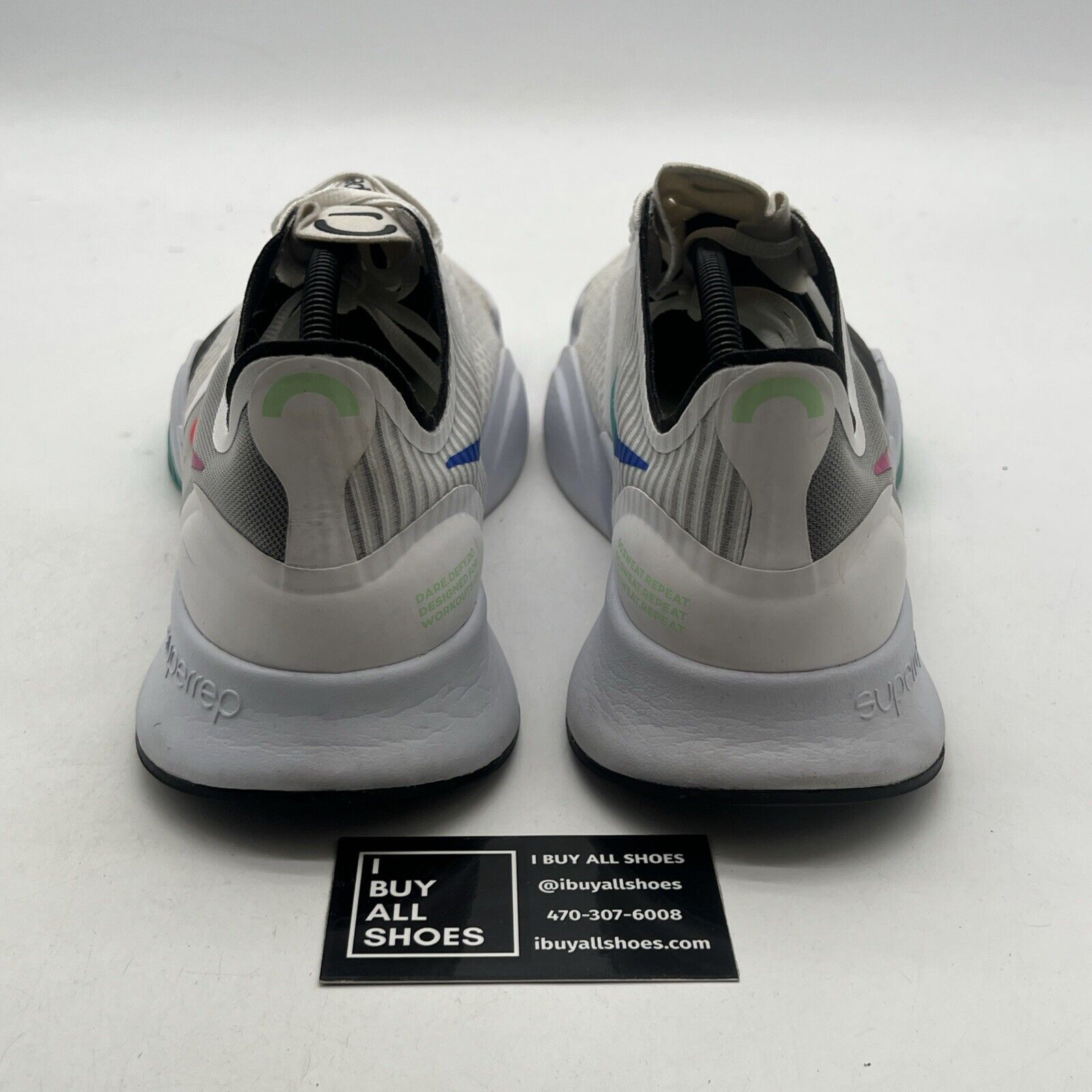 Size 12 - Nike SuperRep Go Football Grey Crimson (CJ0773-120)