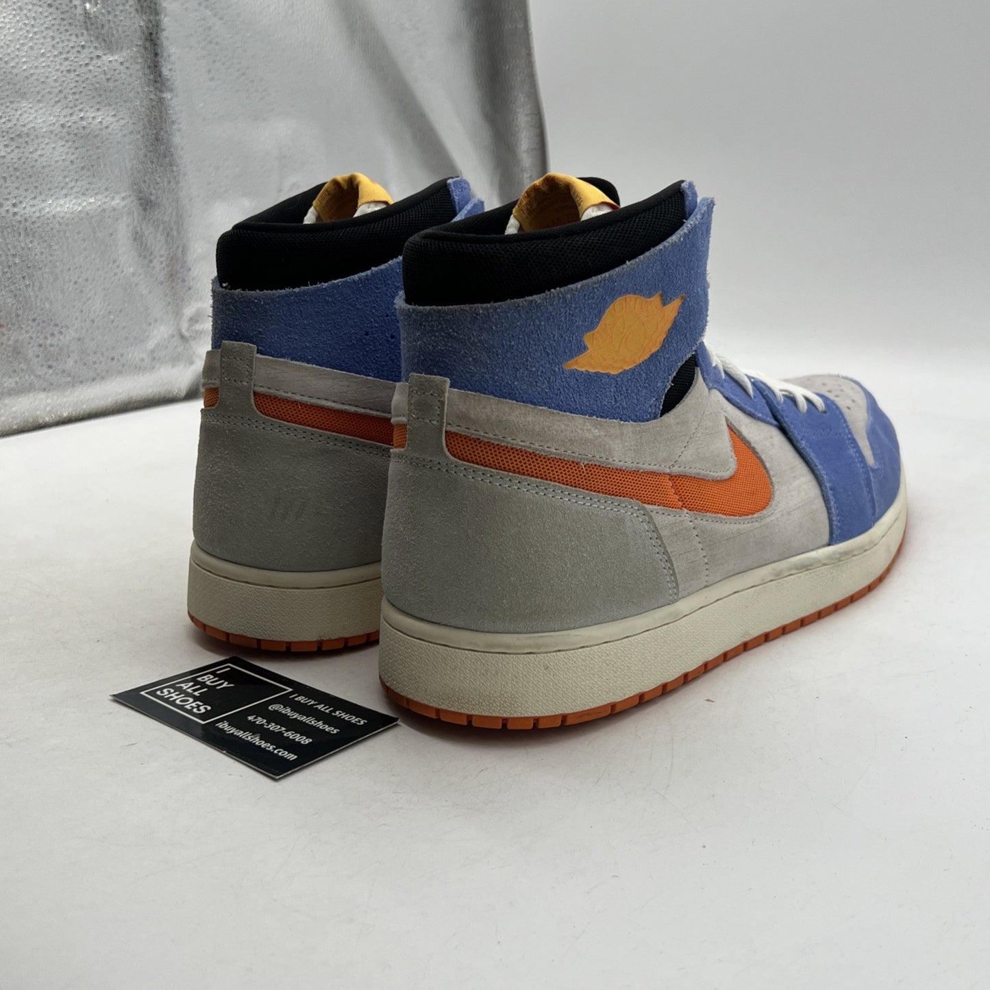 Size 14 - Air Jordan 1 Zoom Comfort 2 High Royal Pulse Alpha Orange (DV1307-184)