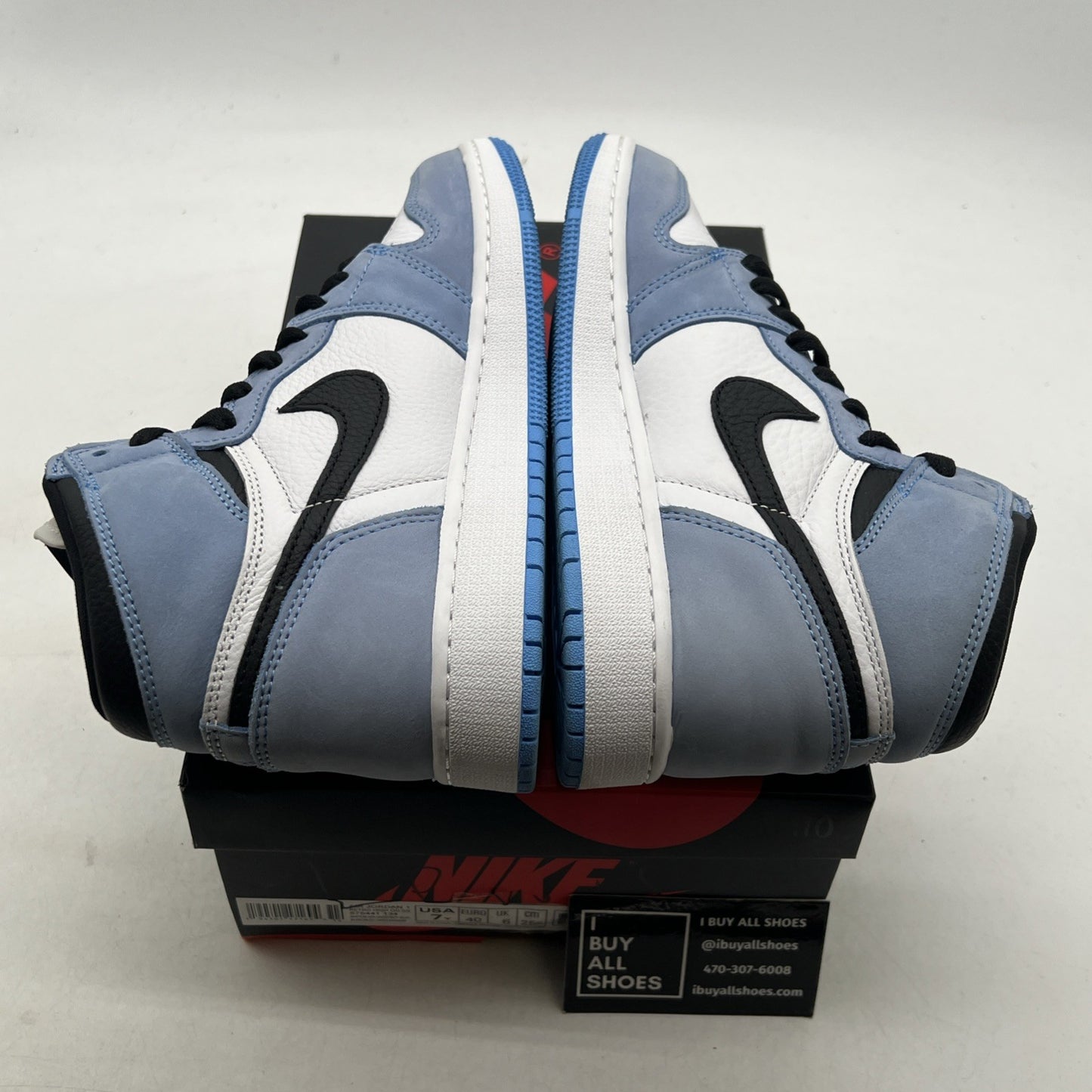 Size 7 - Air Jordan 1 Retro OG High University Blue (575441-134)