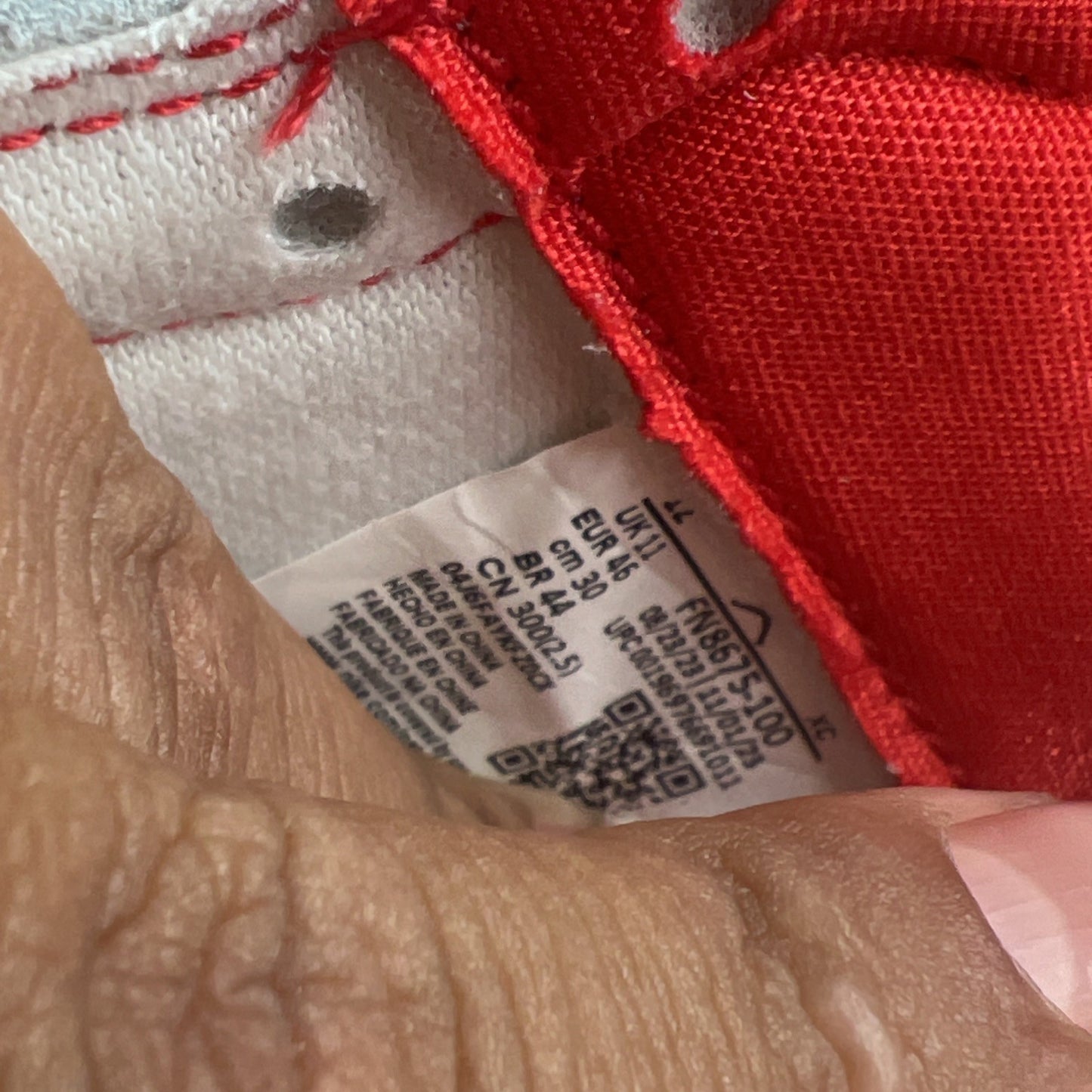 Size 12 -Awake NY x Air Jordan Jordan Air Ship PE SP University Red (FN8675-100)