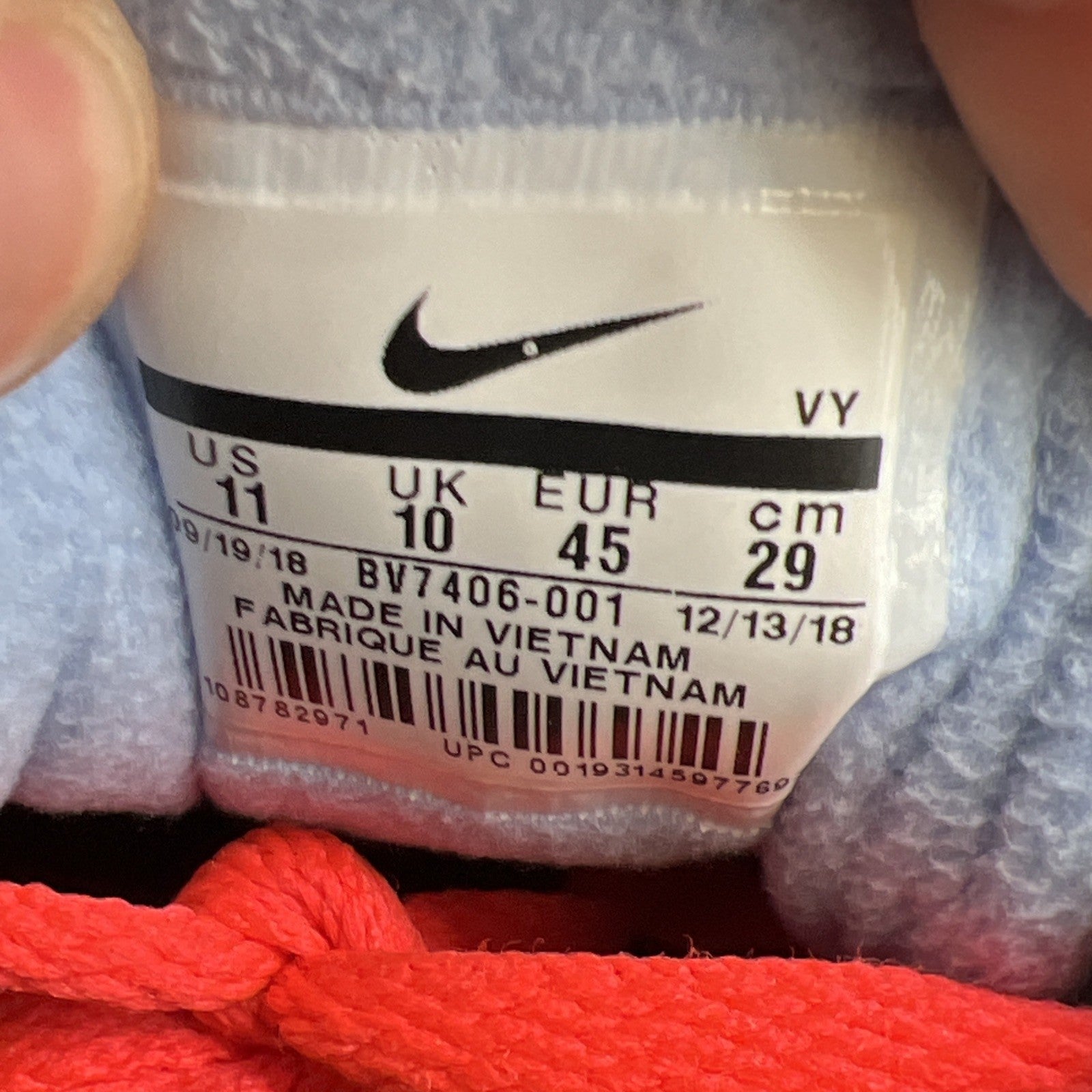 Size 11 - Nike Atmos x Air Max 2 Light QS Logos (BV7406-001)