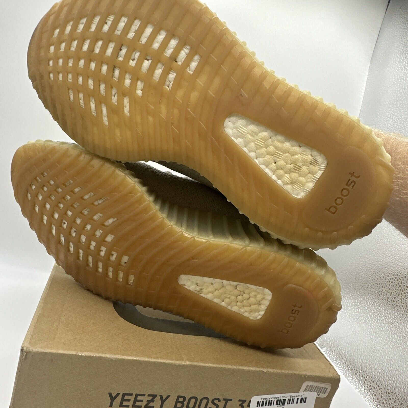 Size 7.5 - adidas Yeezy Boost 350 V2 Low Sesame