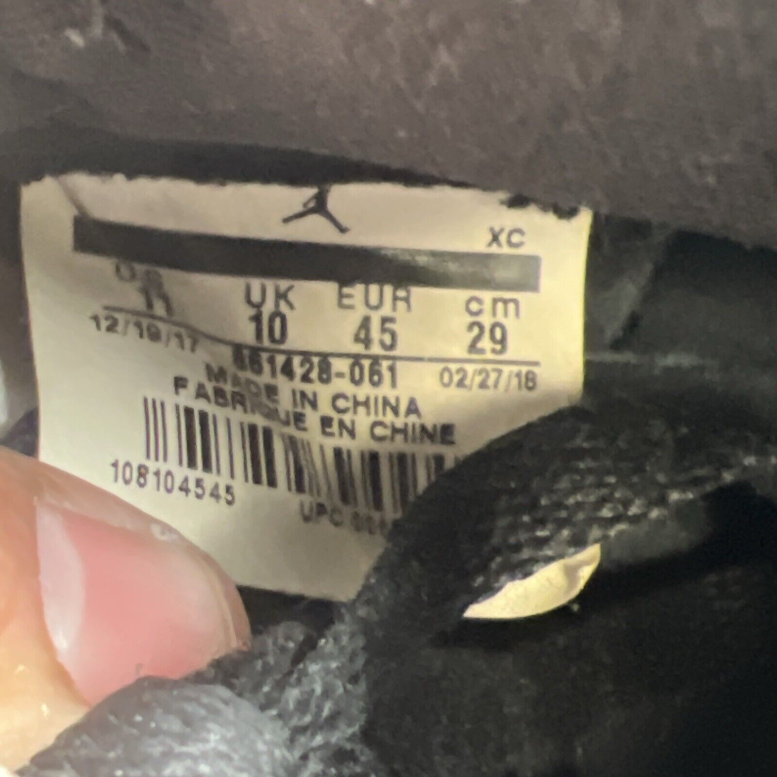 Size 11 - Air Jordan 1 Retro OG NRG High Homage to Home (861428-061)