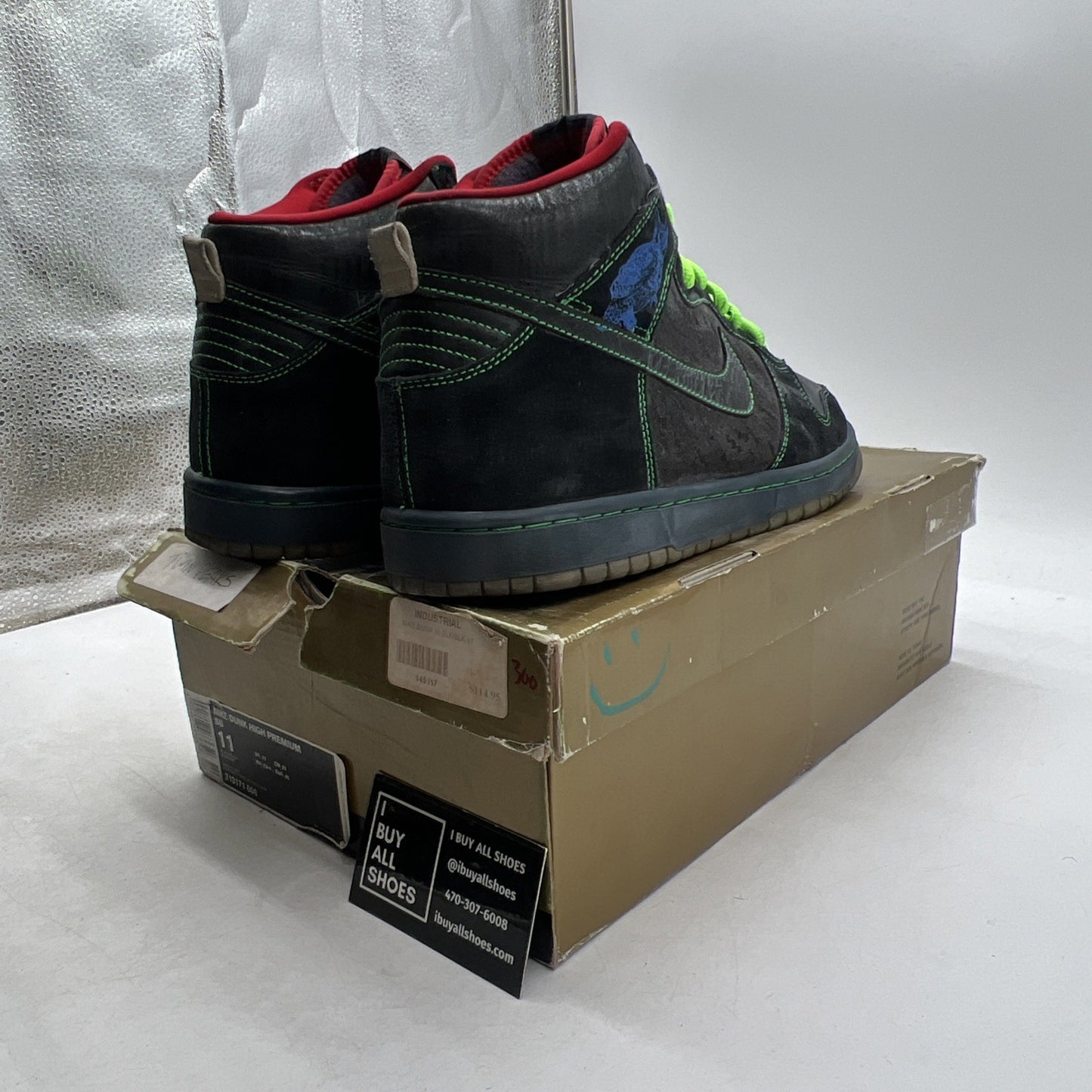 Size 11 - Nike Dunk Premium SB High Twin Peaks (313171-006)