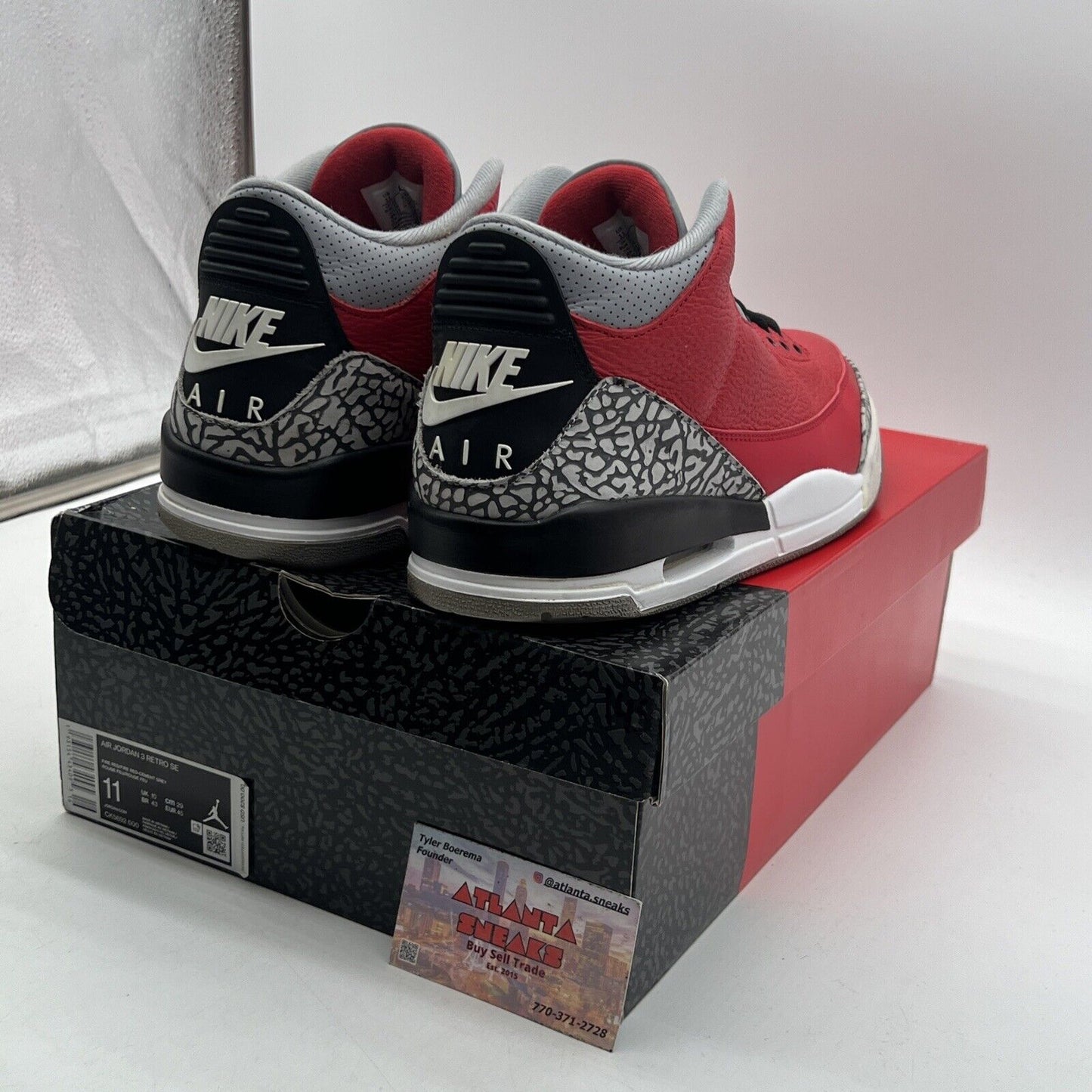 Size 11 - Jordan 3 Retro SE Mid Unite Black Grey Leather (CK5692-600)