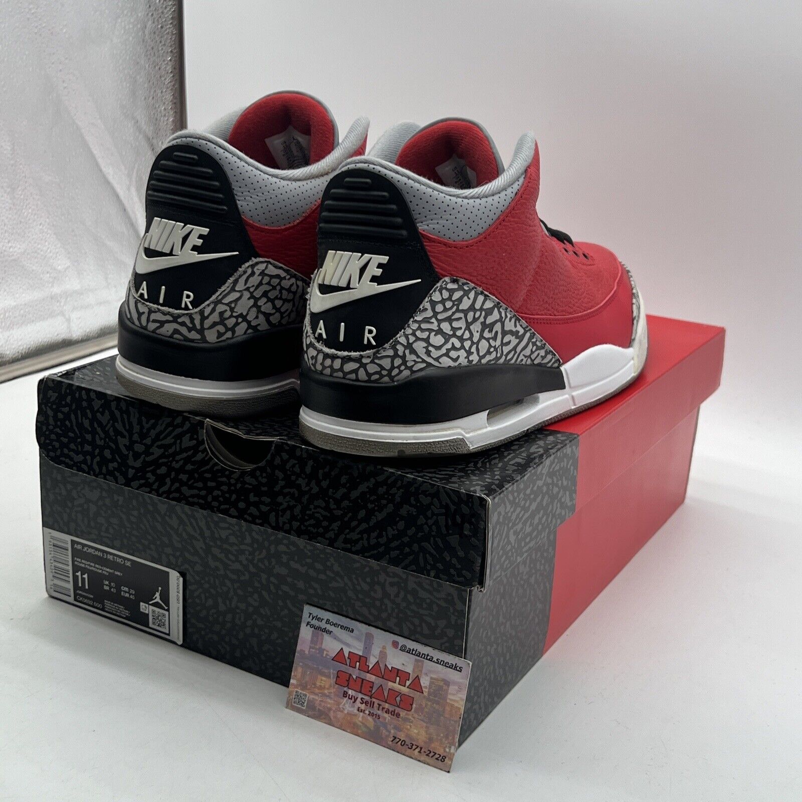 Size 11 - Jordan 3 Retro SE Mid Unite Black Grey Leather (CK5692-600)