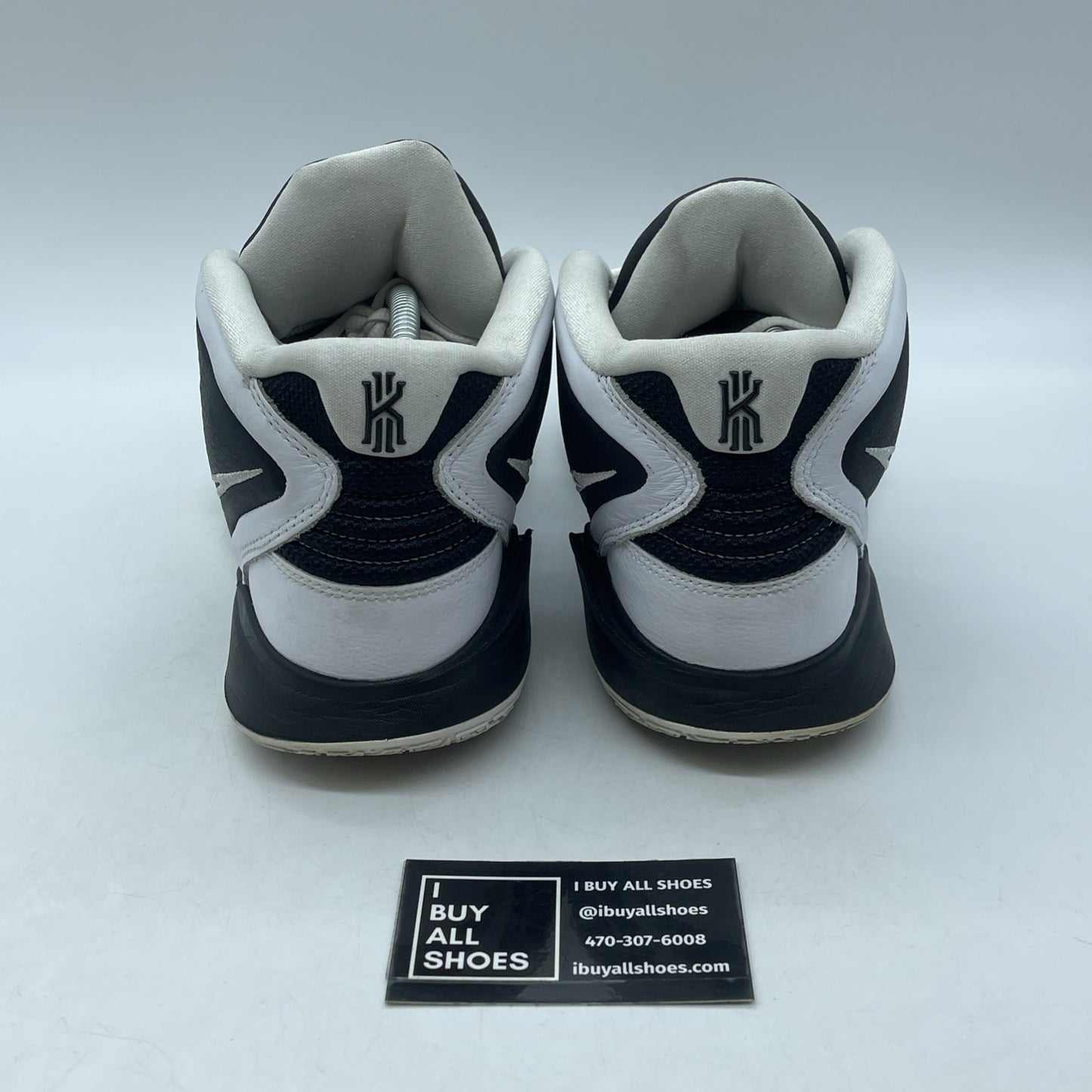 Size 11 - Nike Kyrie Infinity TB Black White Leather Suede (DO9616-002)