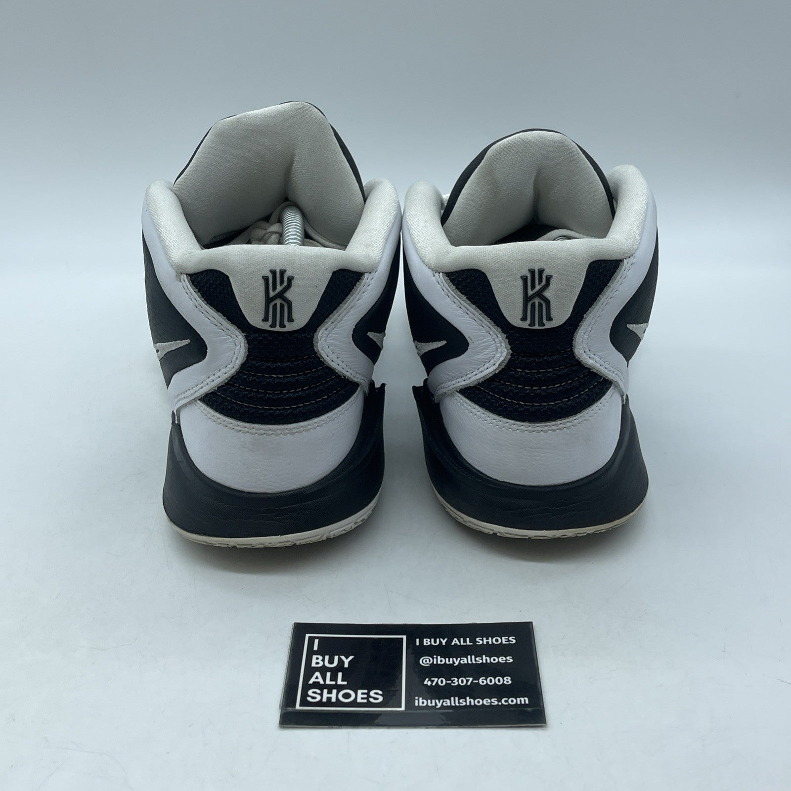 Size 11 - Nike Kyrie Infinity TB Black White Leather Suede (DO9616-002)