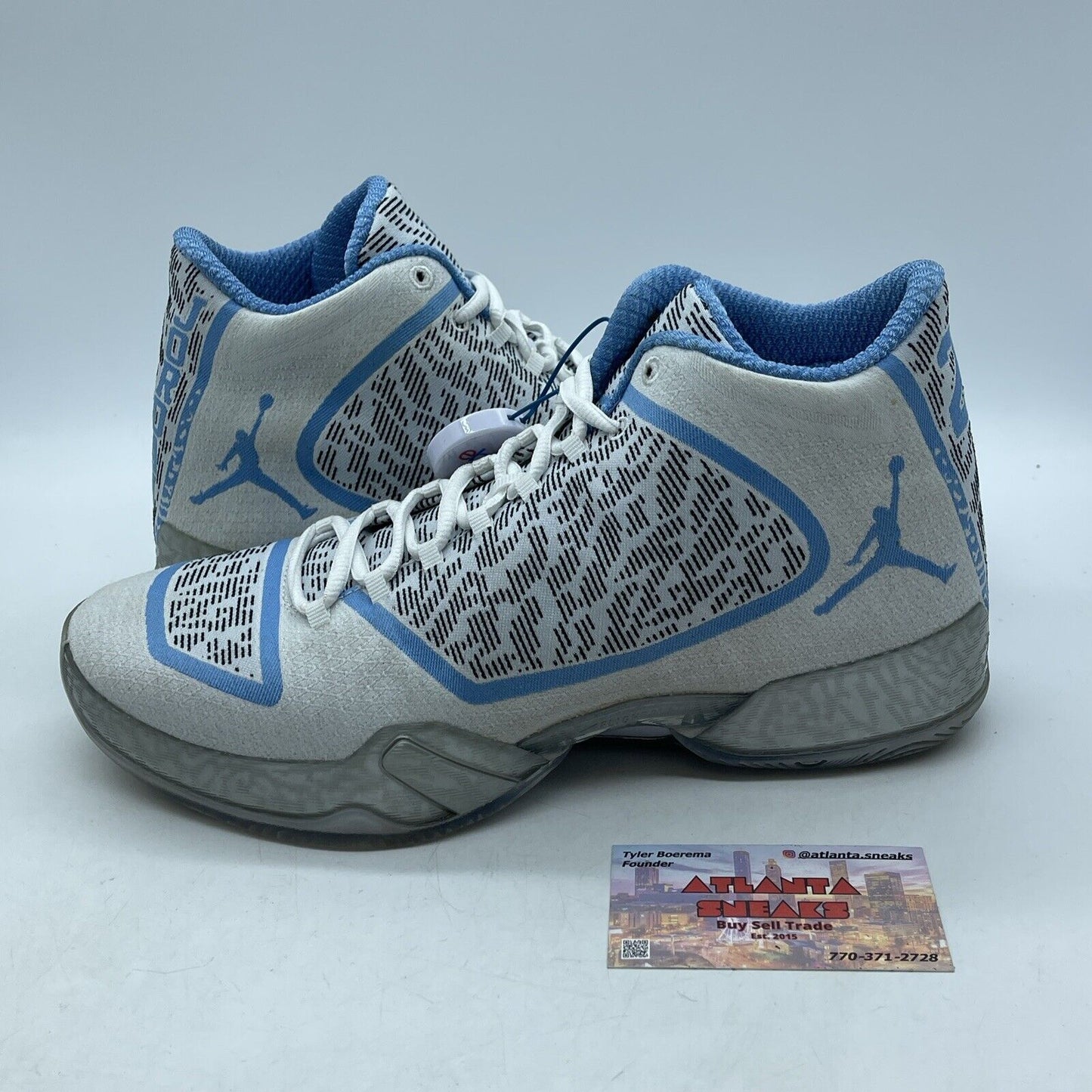 Size 10.5 - Air Jordan 29 Pantone Grey Blue Black Suede (717796-108)