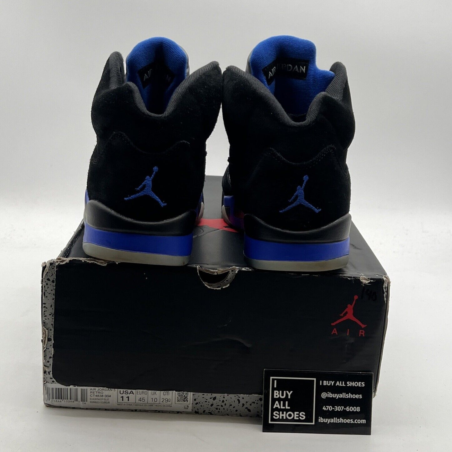 Size 11 - Air Jordan 5 Retro Mid Racer Blue (CT4838-004)