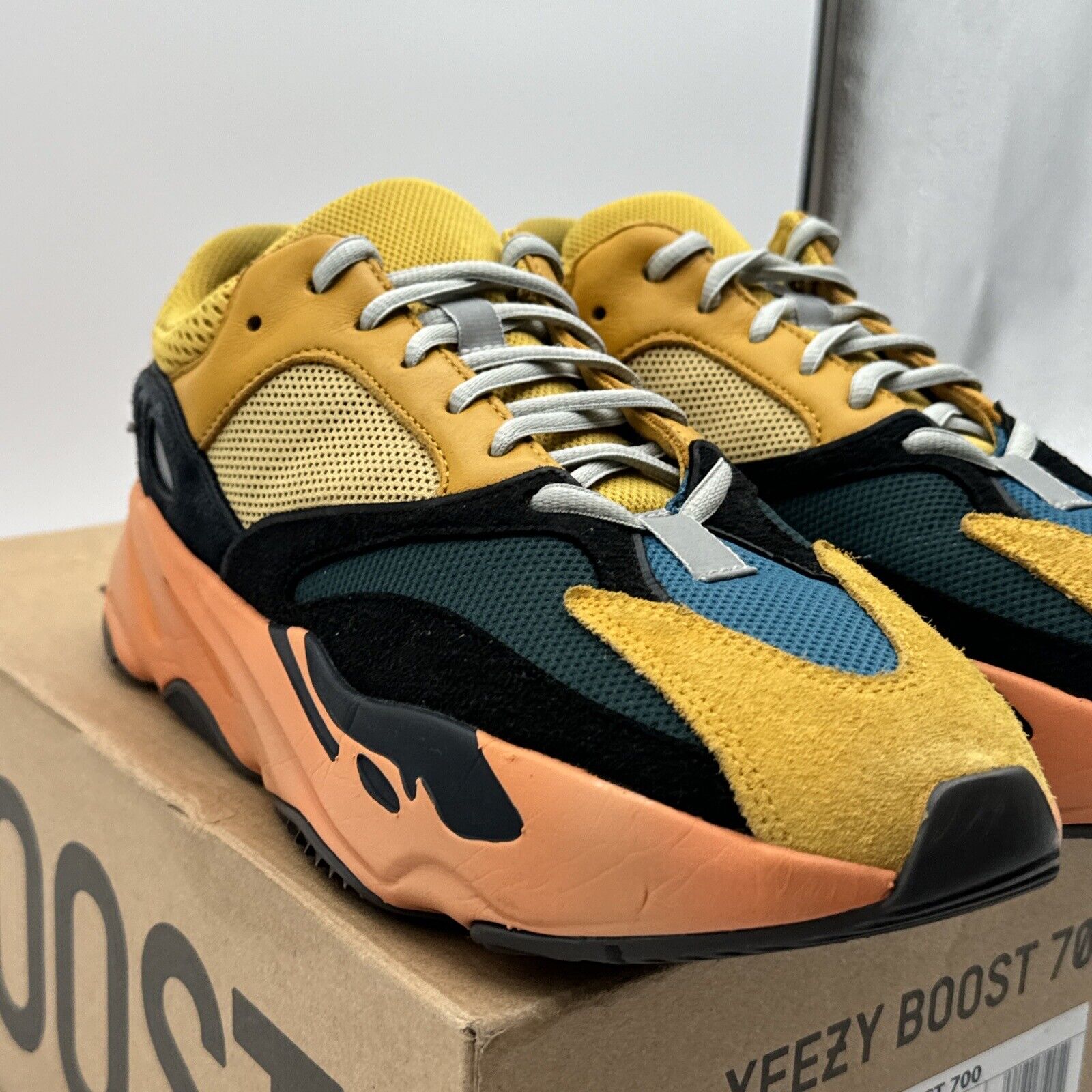 Size 10 - Yeezy Boost 700 Sun Orange Yellow Bright Fun Colors Boost Kanye Westtt