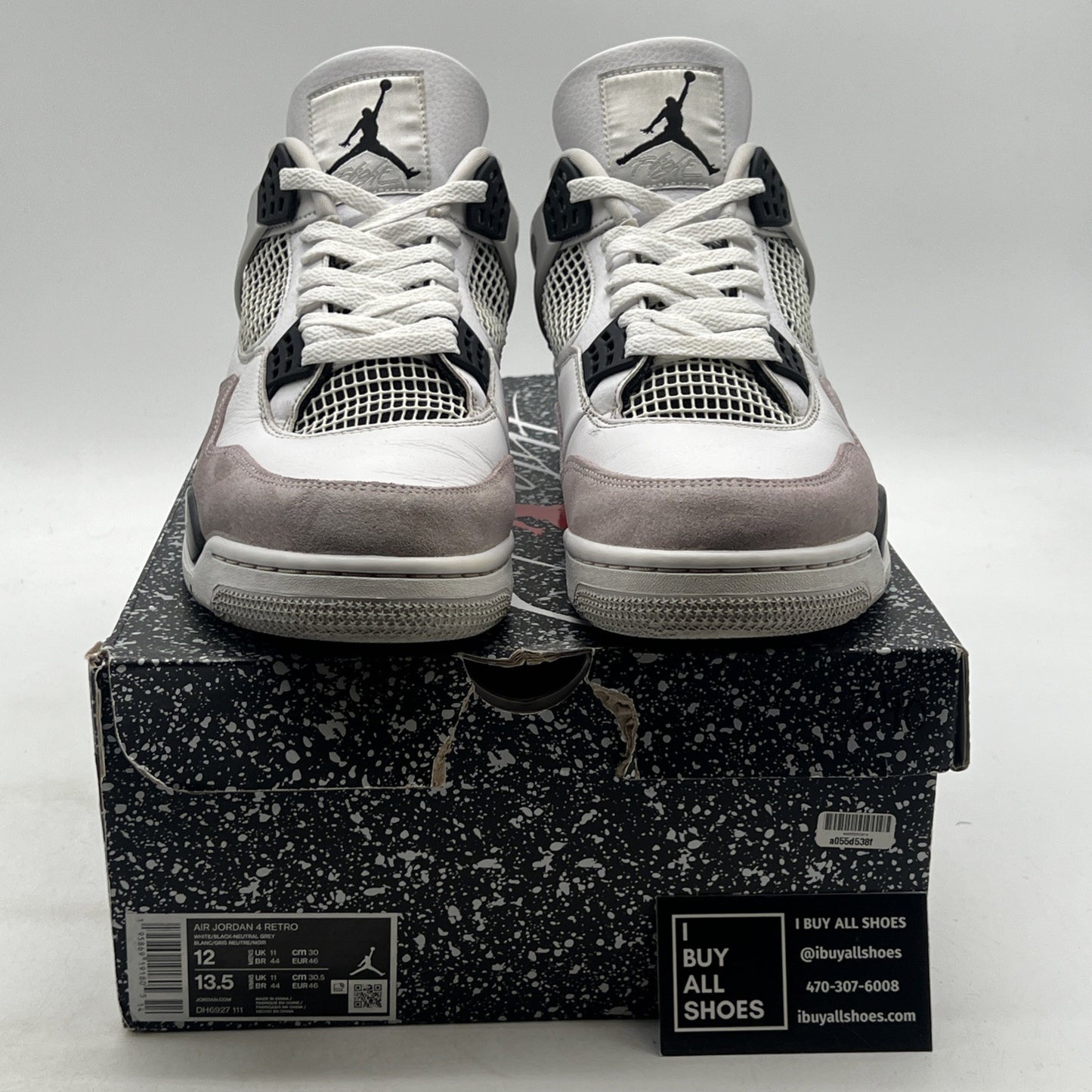 Size 12 - Air Jordan 4 Retro Mid Military Black (DH6927-111)
