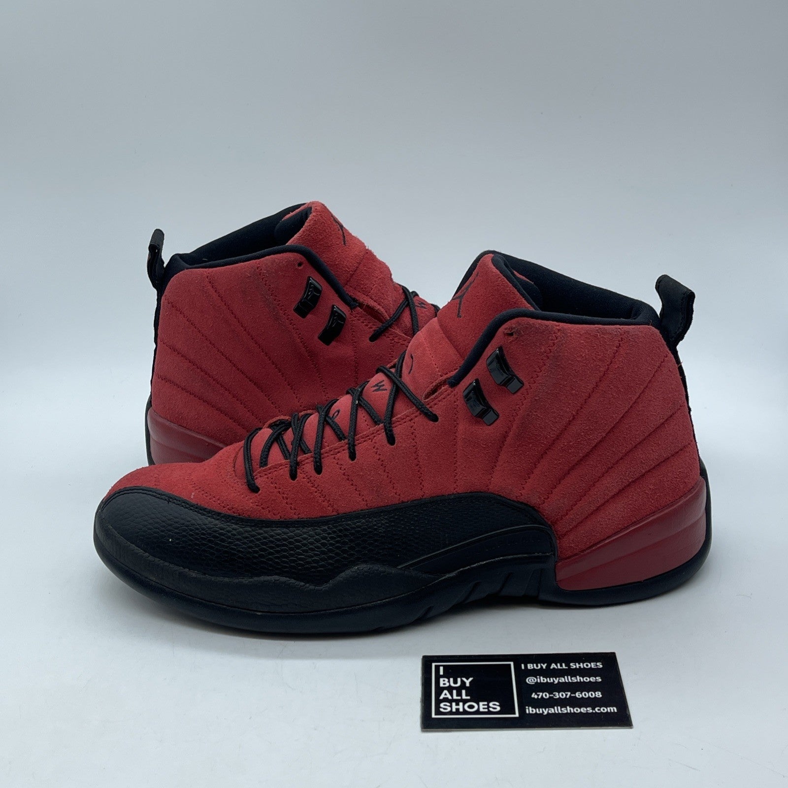 Size 11.5 - Jordan 12 Retro Reverse Flu Game 2020 Suede Leather