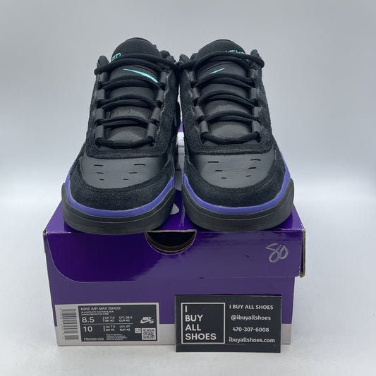 Size 8.5 - Nike Air Max Ishod Wair SB Black Grape (FB2393-003)