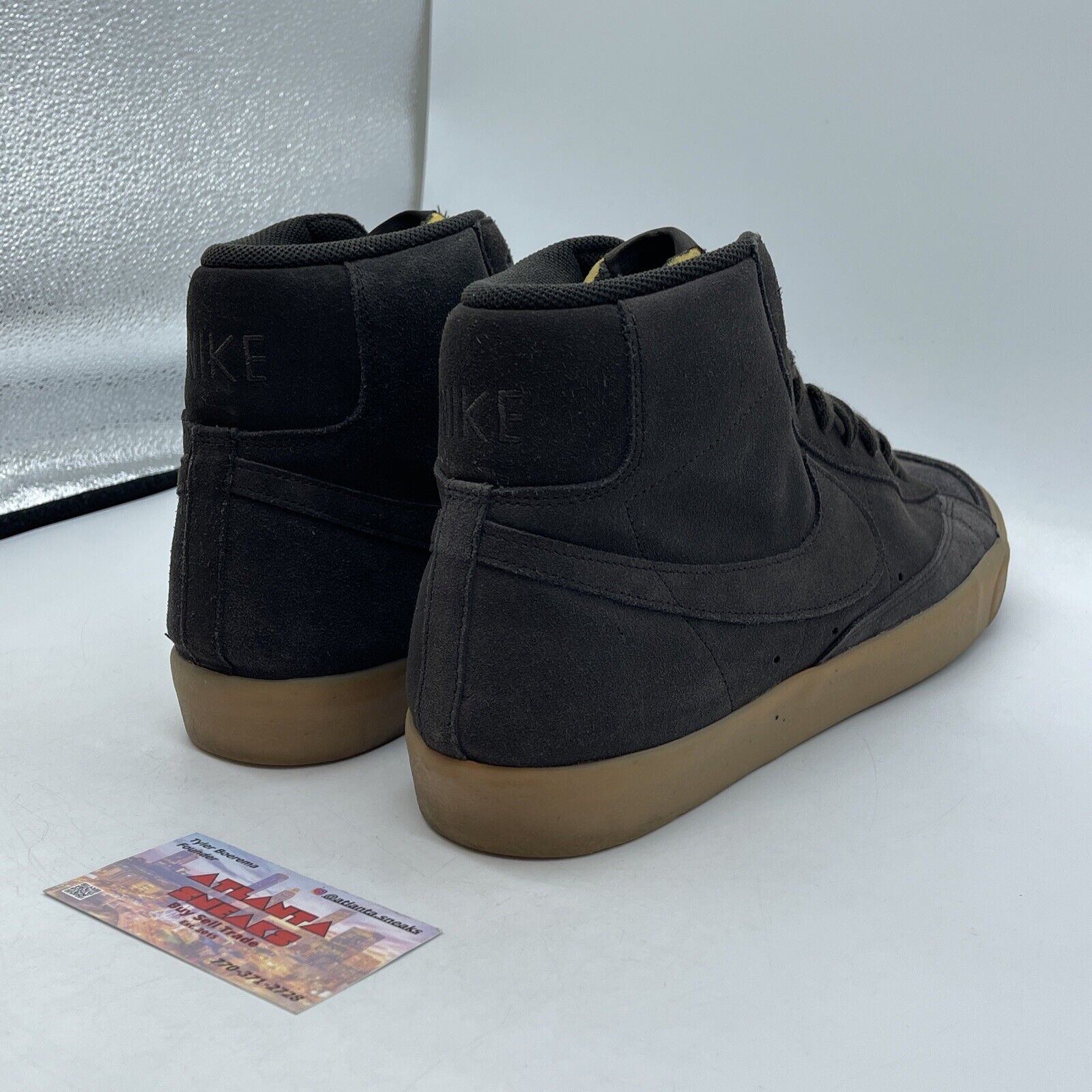 Size 13 - Nike Blazer 77 Suede Mid Velvet Brown (CI1172-200)