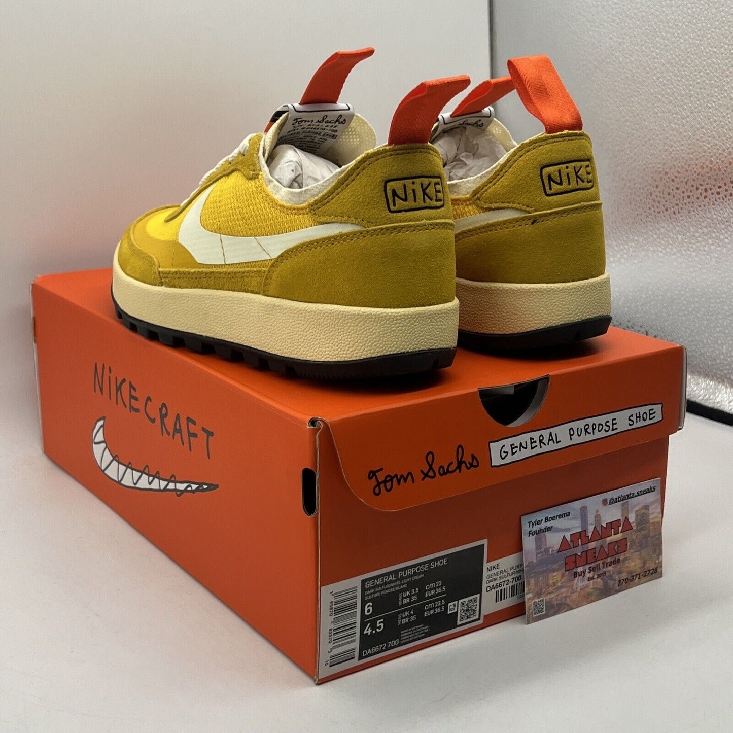 Size 6 - NikeCraft General Purpose Shoe x Tom Sachs Low Archive W (DA6672-700)