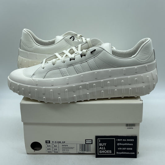 Size 12.5 - Adidas Y-3 GR.1P Core White (GV7679)
