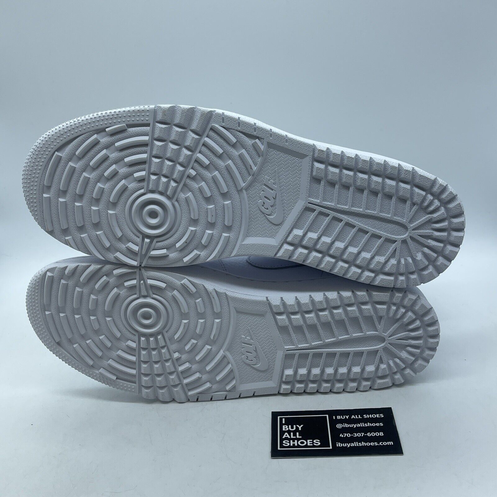 Size 11.5 - Jordan 1 Low Golf Triple White Leather (DD9315-101)