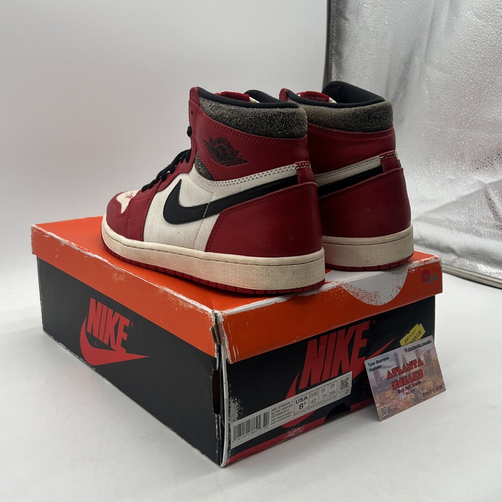 Size 8.5 - Jordan 1 Retro High OG Chicago Reimagined Lost & Found (DZ5485-612)