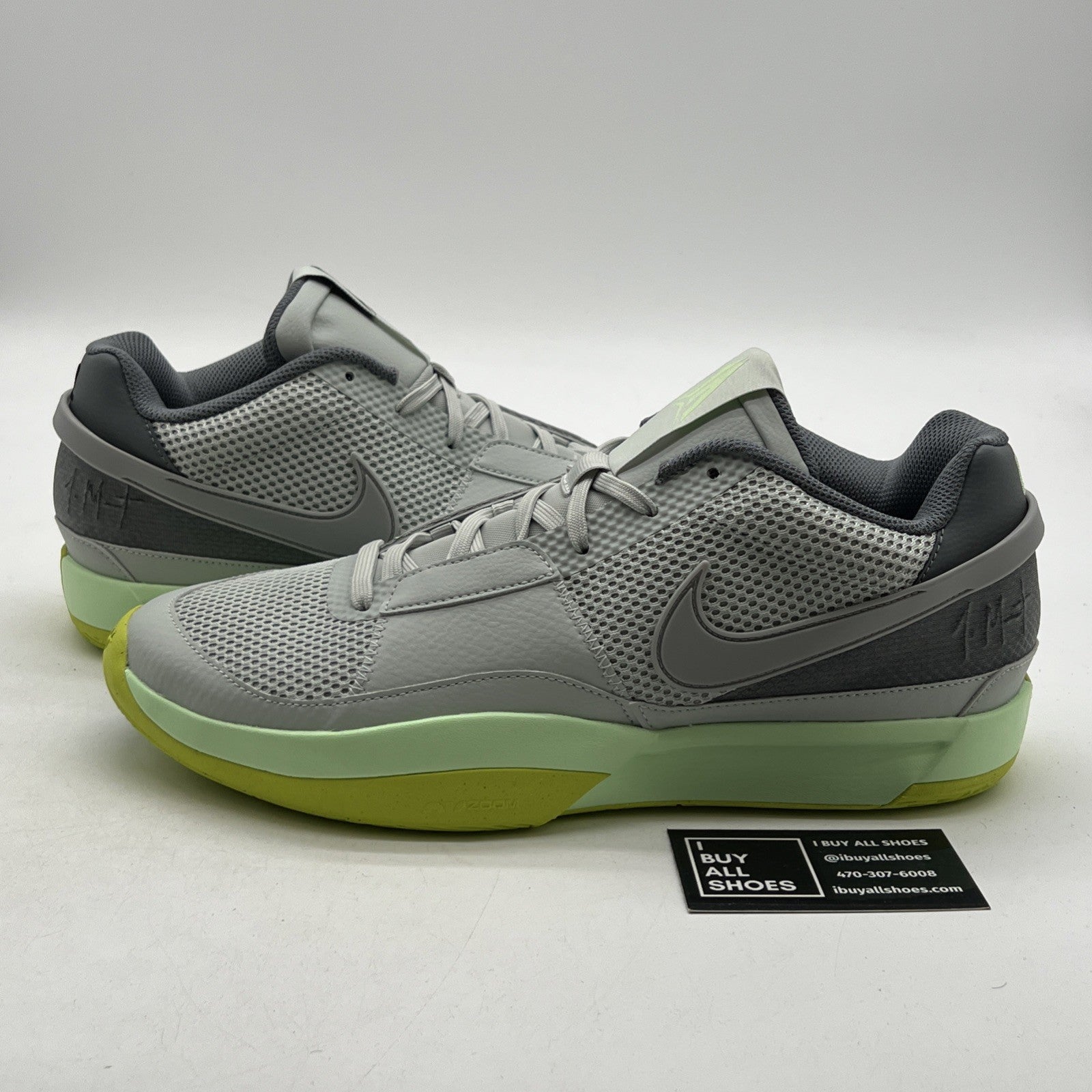 Size 12 - Nike Ja 1 Light Silver (FQ4796-003)