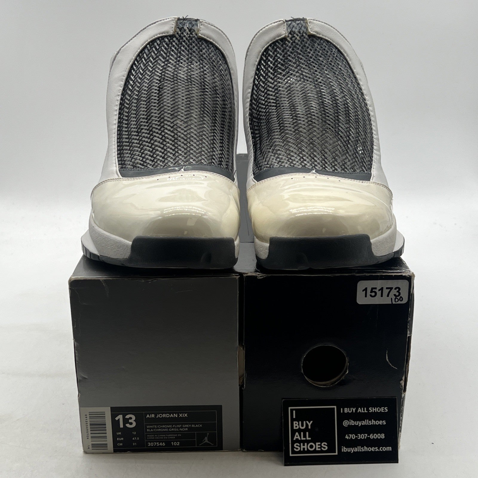 Size 13 - Air Jordan 19 OG 2004 Flint (307546-102)