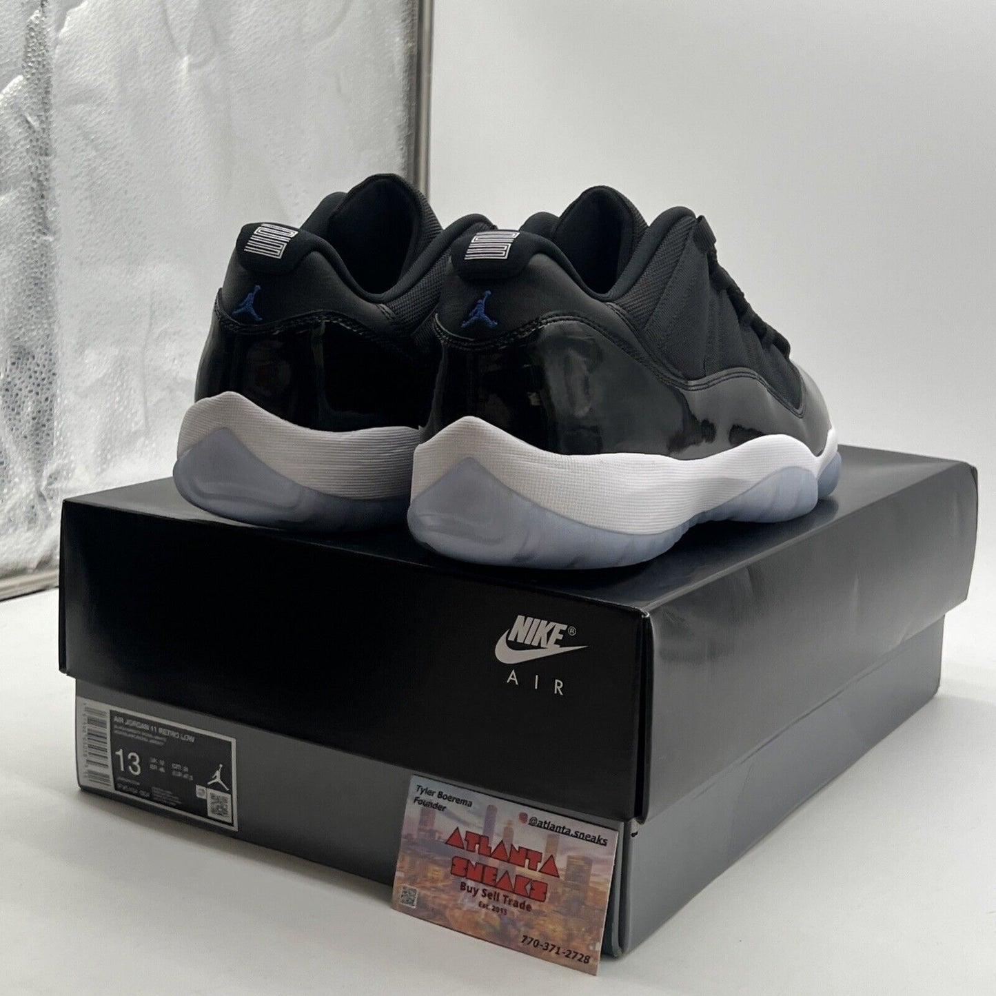 Size 13 - Air Jordan 11 Retro Low Space Jam (FV5104-004)