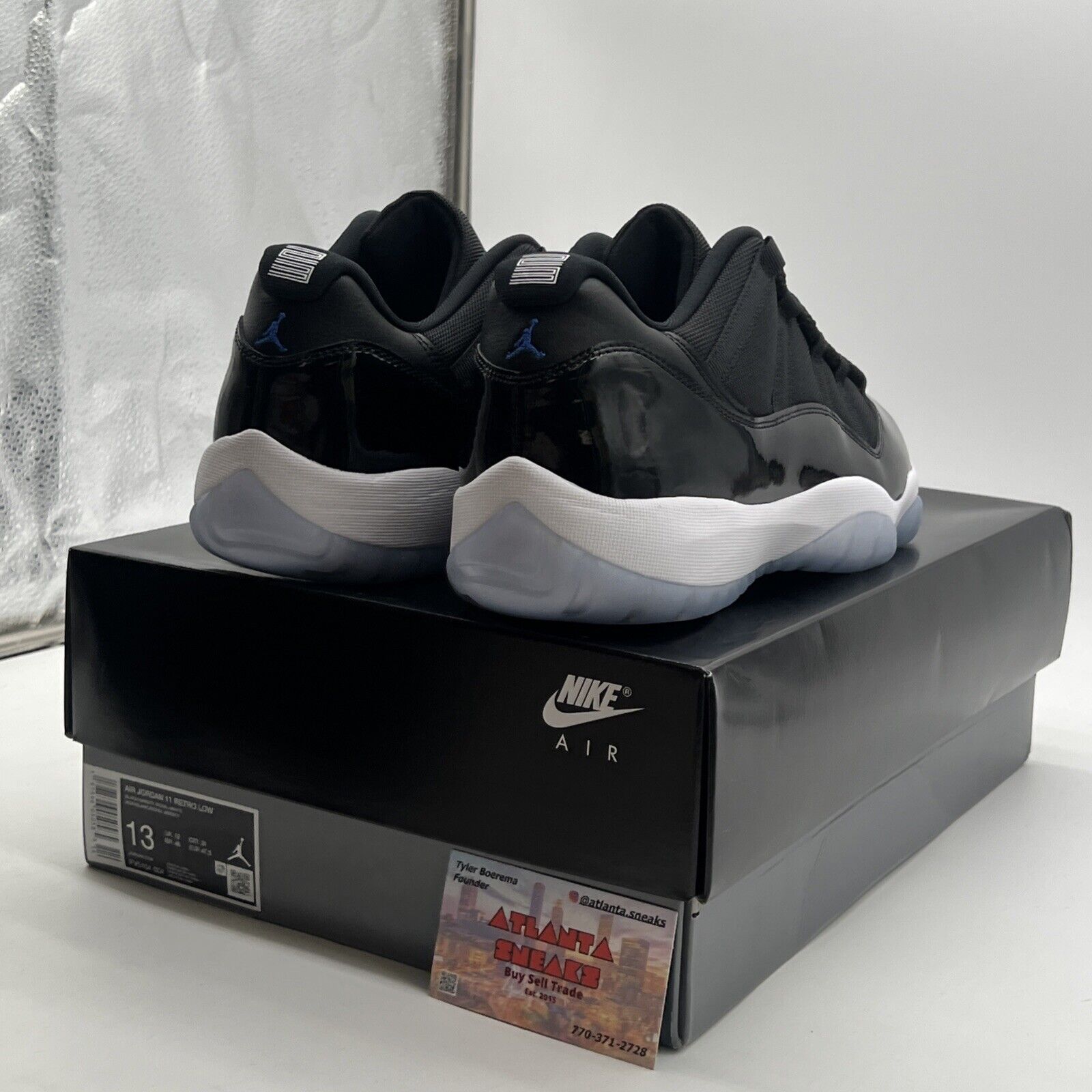 Size 13 - Air Jordan 11 Retro Low Space Jam (FV5104-004)