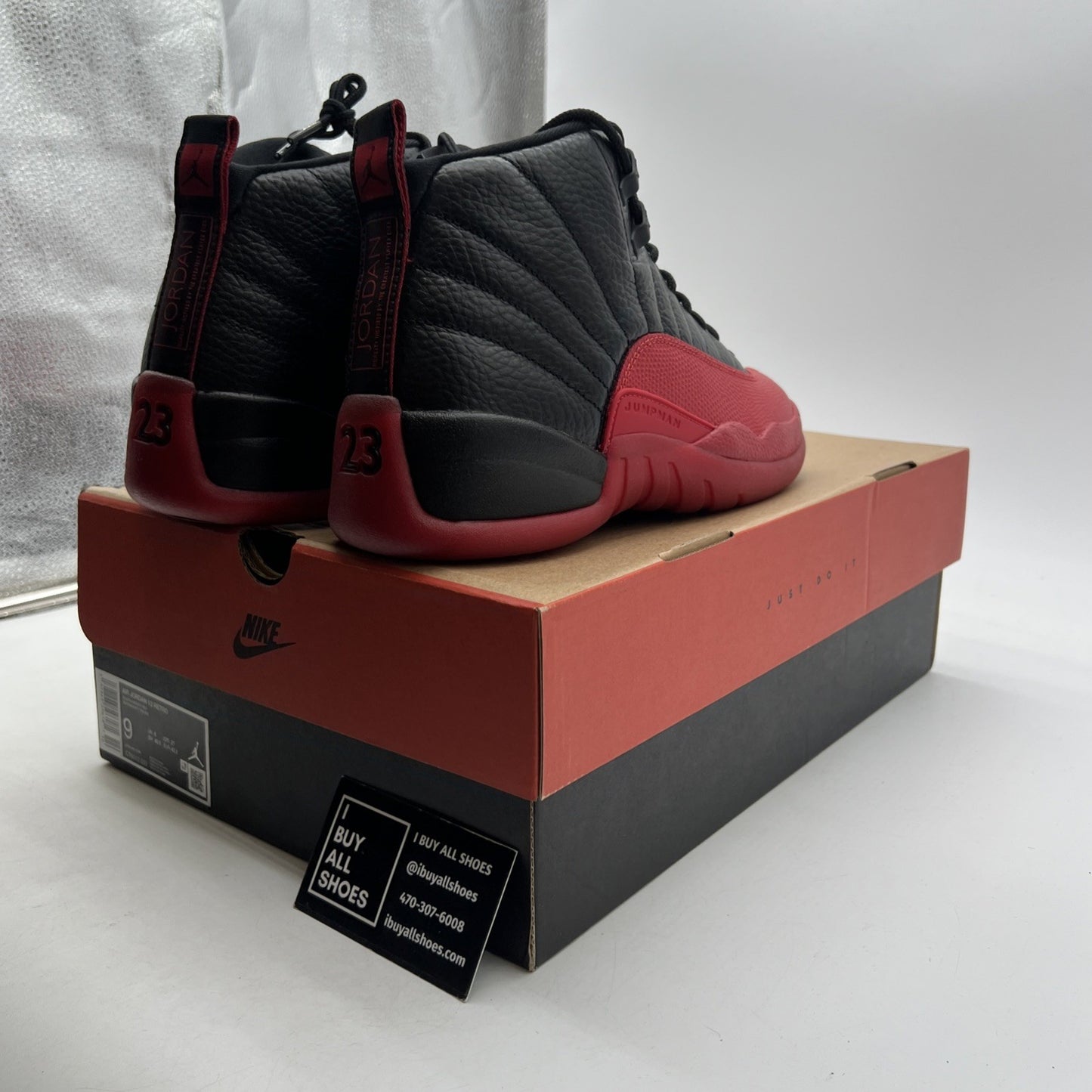 Size 9 - Air Jordan 12 Retro 2025 Flu Game (CT8013-002)