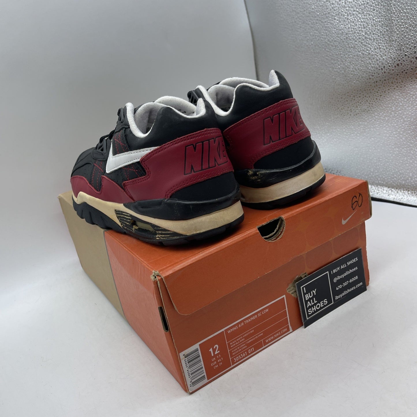 Size 12 - Nike Air Trainer SC High Bo Jackson (302346-070)