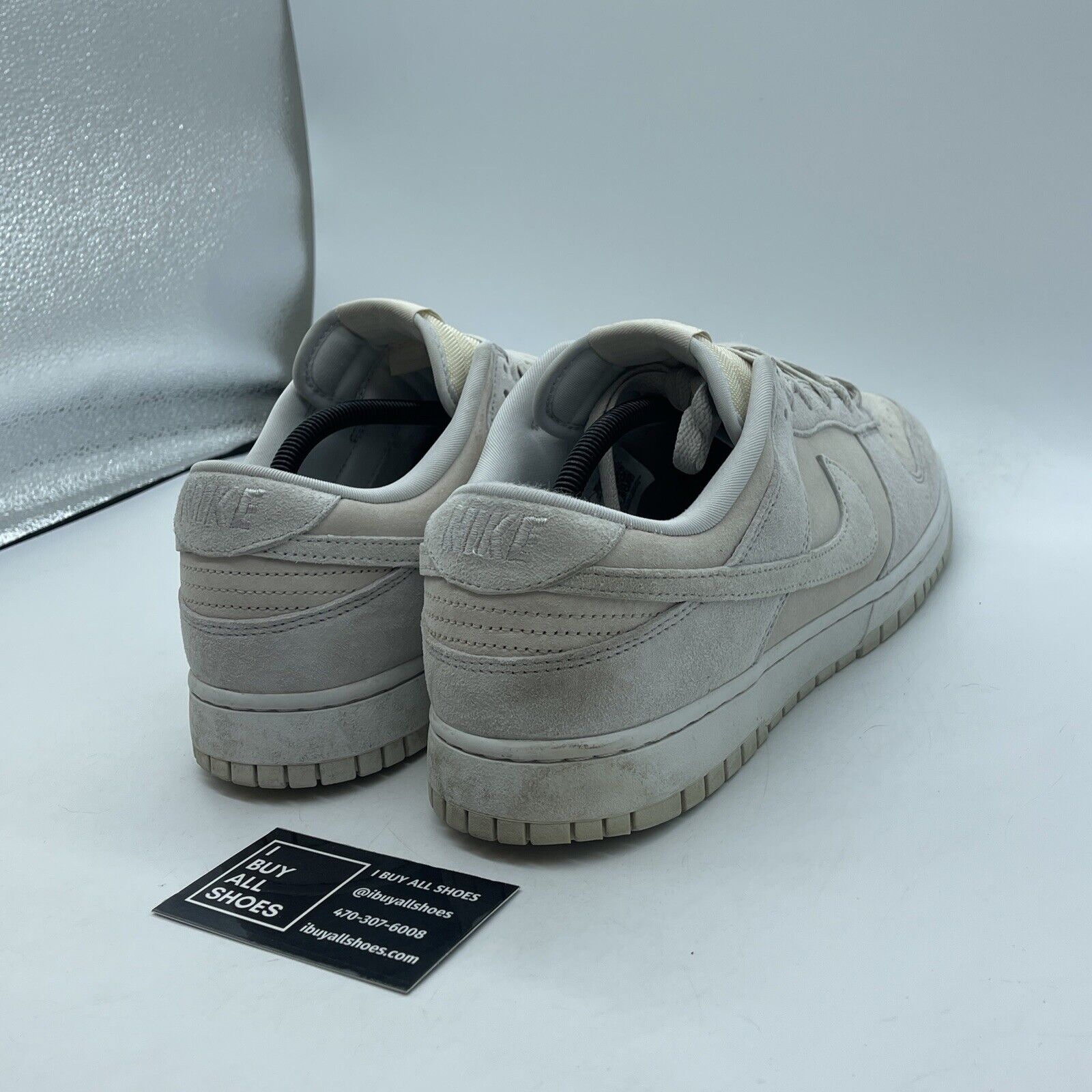 Size 12 - Nike Dunk Premium Low Vast Grey Suede (DD8338-001)