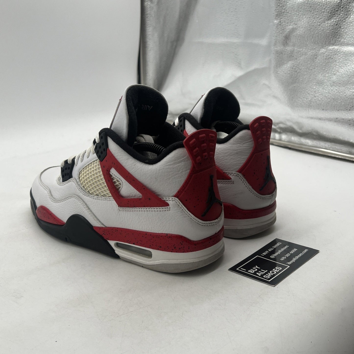 Size 8 - Air Jordan 4 Retro Mid Red Cement (DH6927-161)
