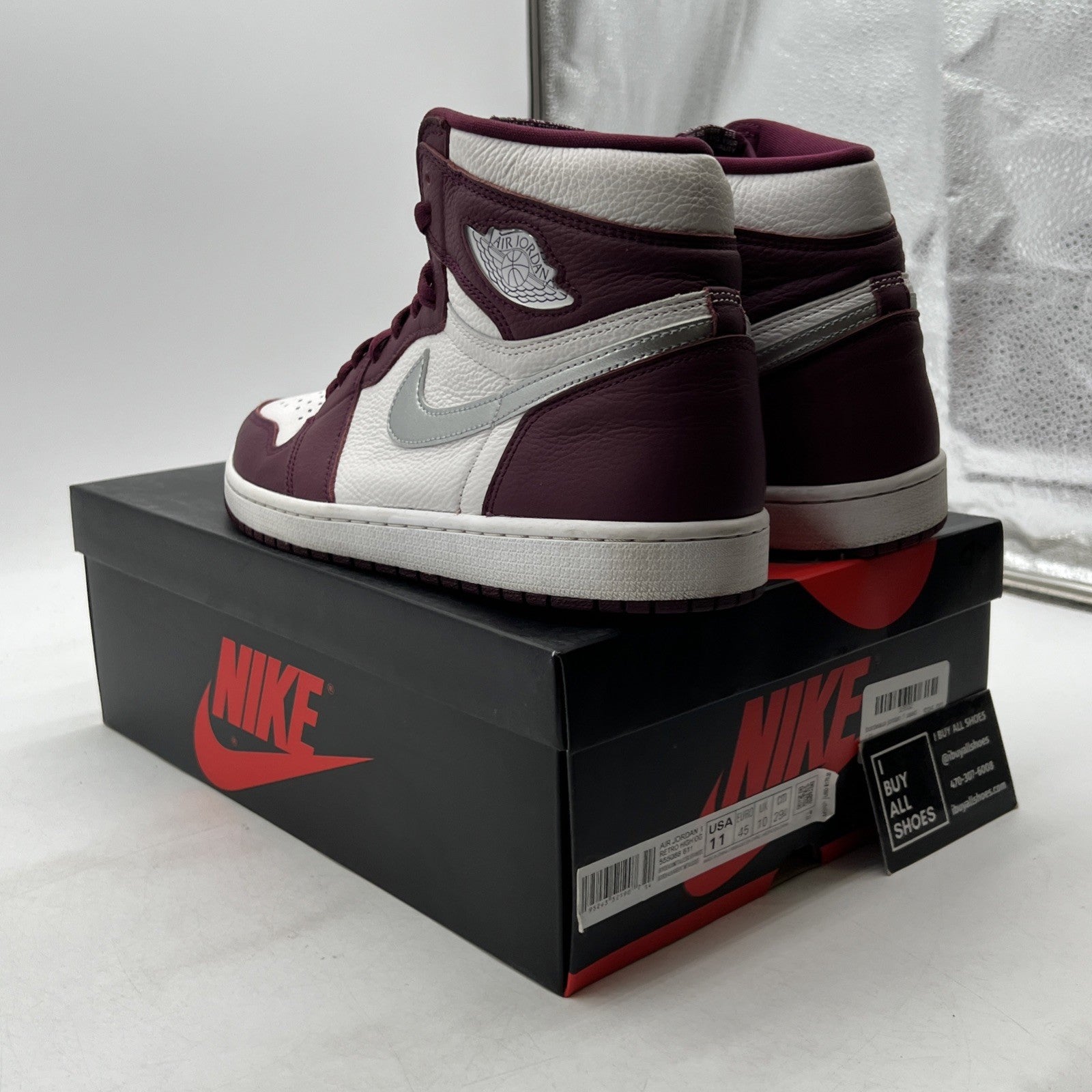Size 11 - Air Jordan 1 Retro High OG Bordeaux (555088-611)