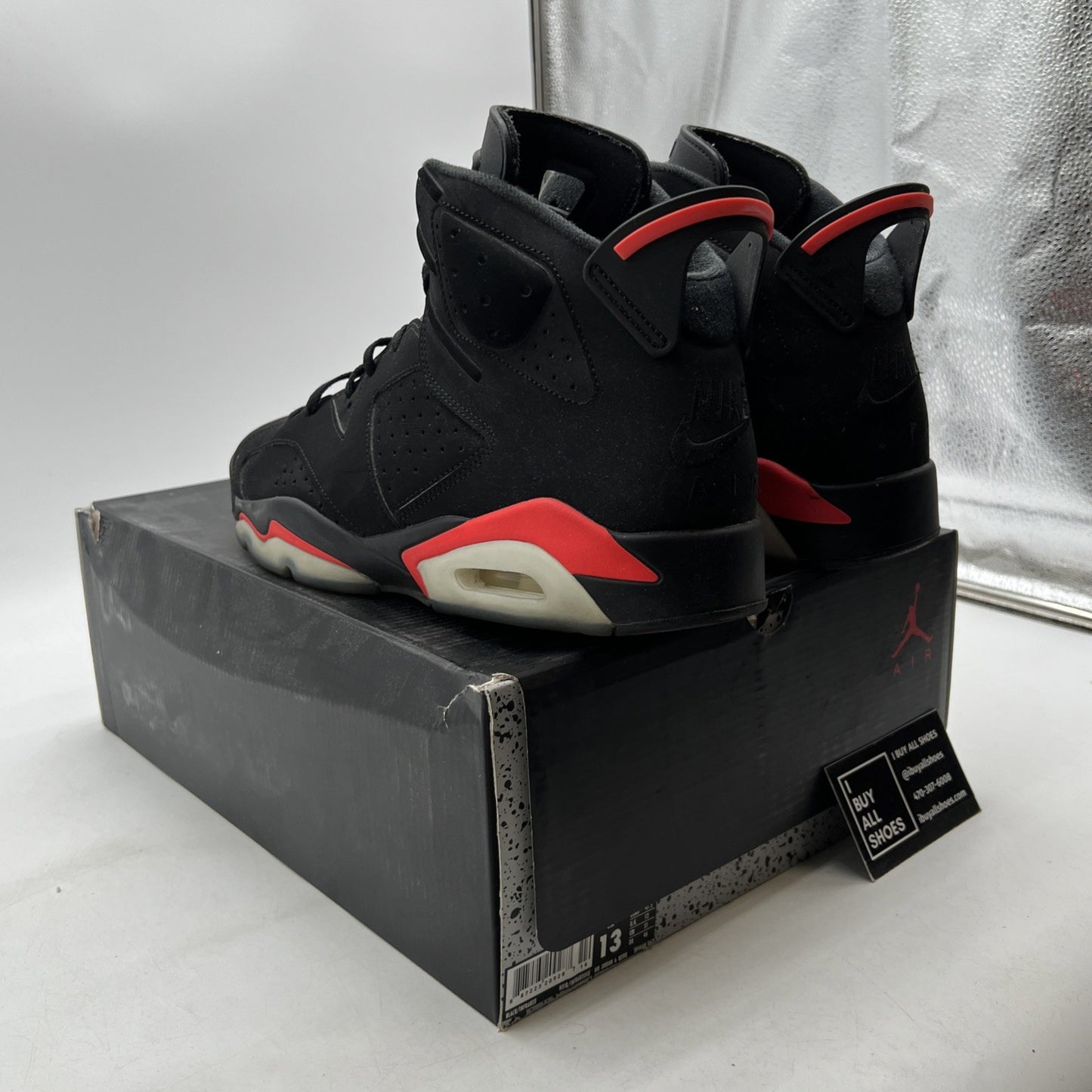 Size 13 - Air Jordan 6 Retro Mid Infrared (384664-060)