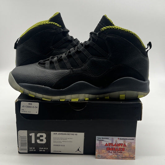 Size 13 - Air Jordan 10 Retro Venom (310805-033)