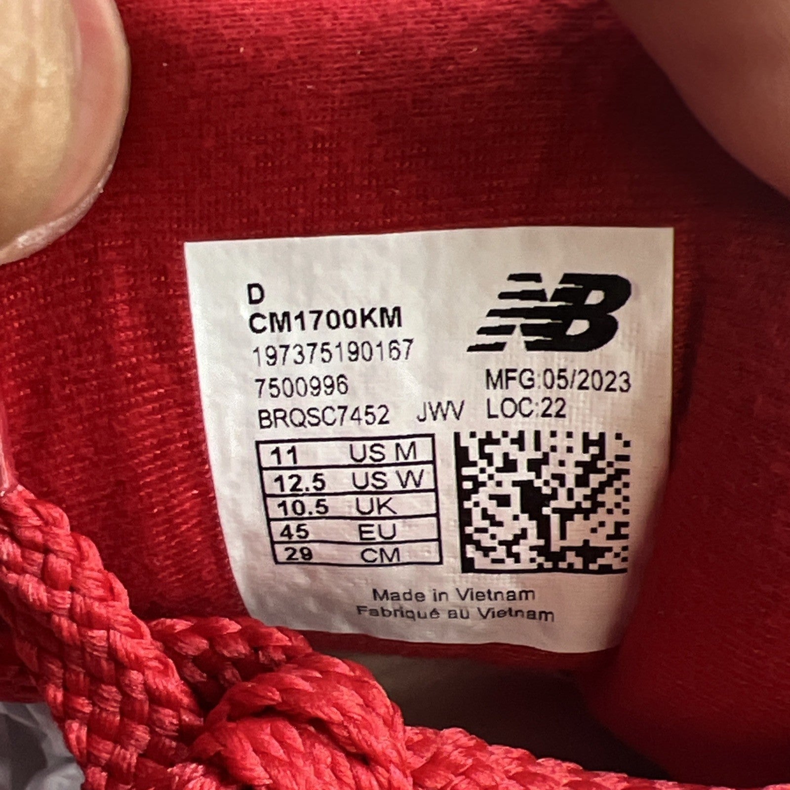 Size 11 - Kith x New Balance 1700 Canada Pack - Marshmallow (CM1700KM)