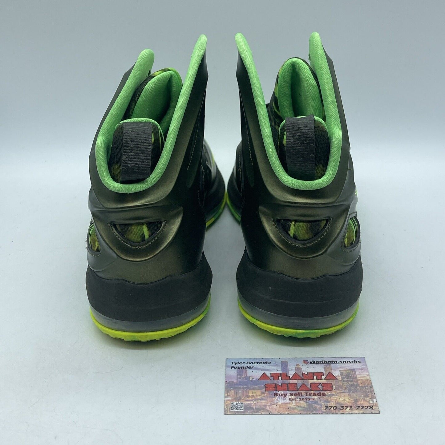 Size 10 - Nike Hyperposite 2 Rough Green Yellow Suede Leather (653466-373)