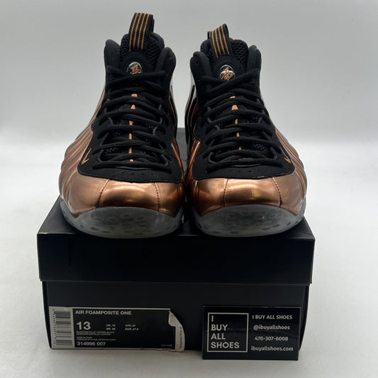 Size 13 - Nike Air Foamposite One 2017 Copper (314996-007)