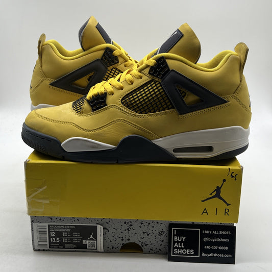 Size 12 - Air Jordan 4 Retro Mid Lightning (CT8527-700)