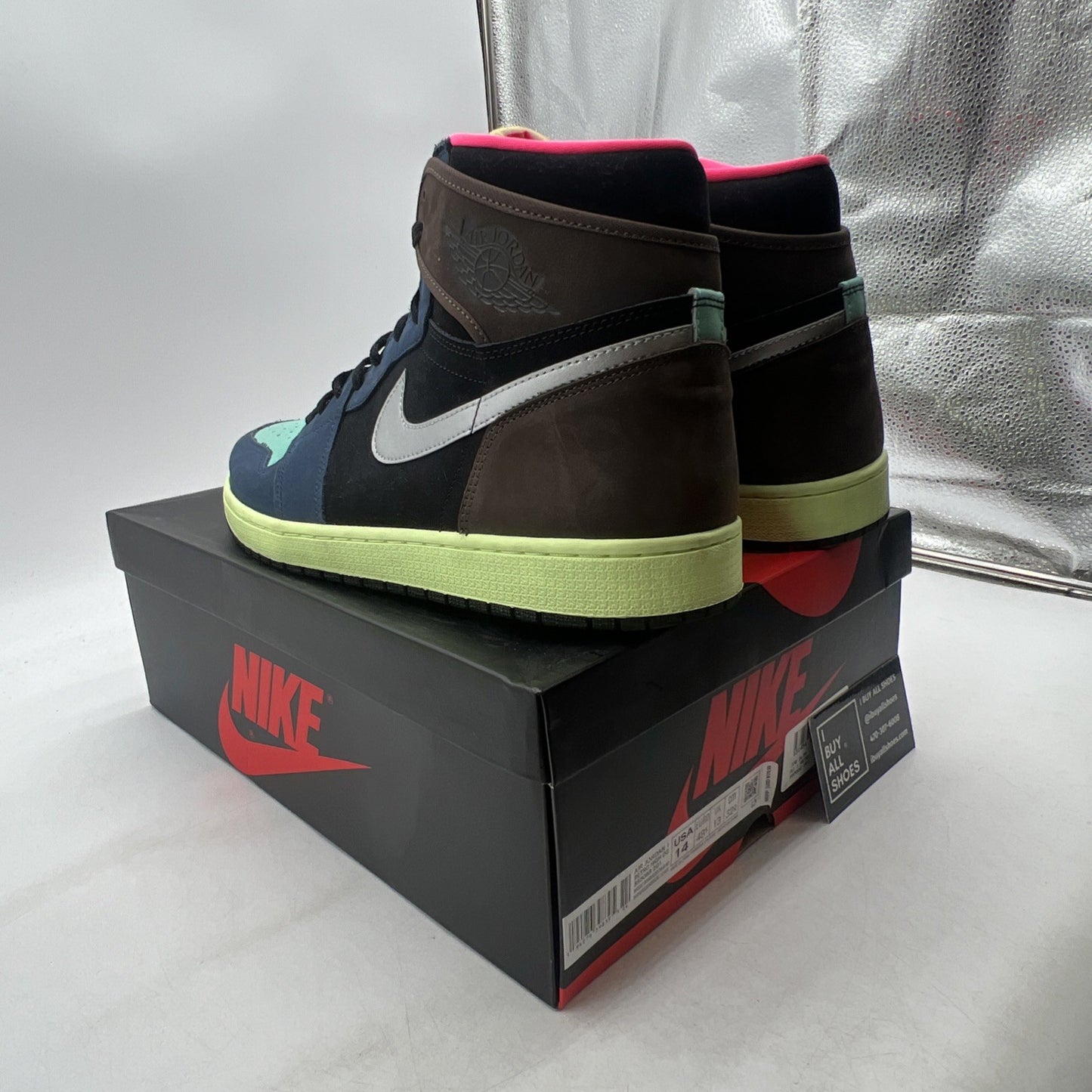 Size 14 - Air Jordan 1 Retro High Tokyo Bio Hack (555088-201)
