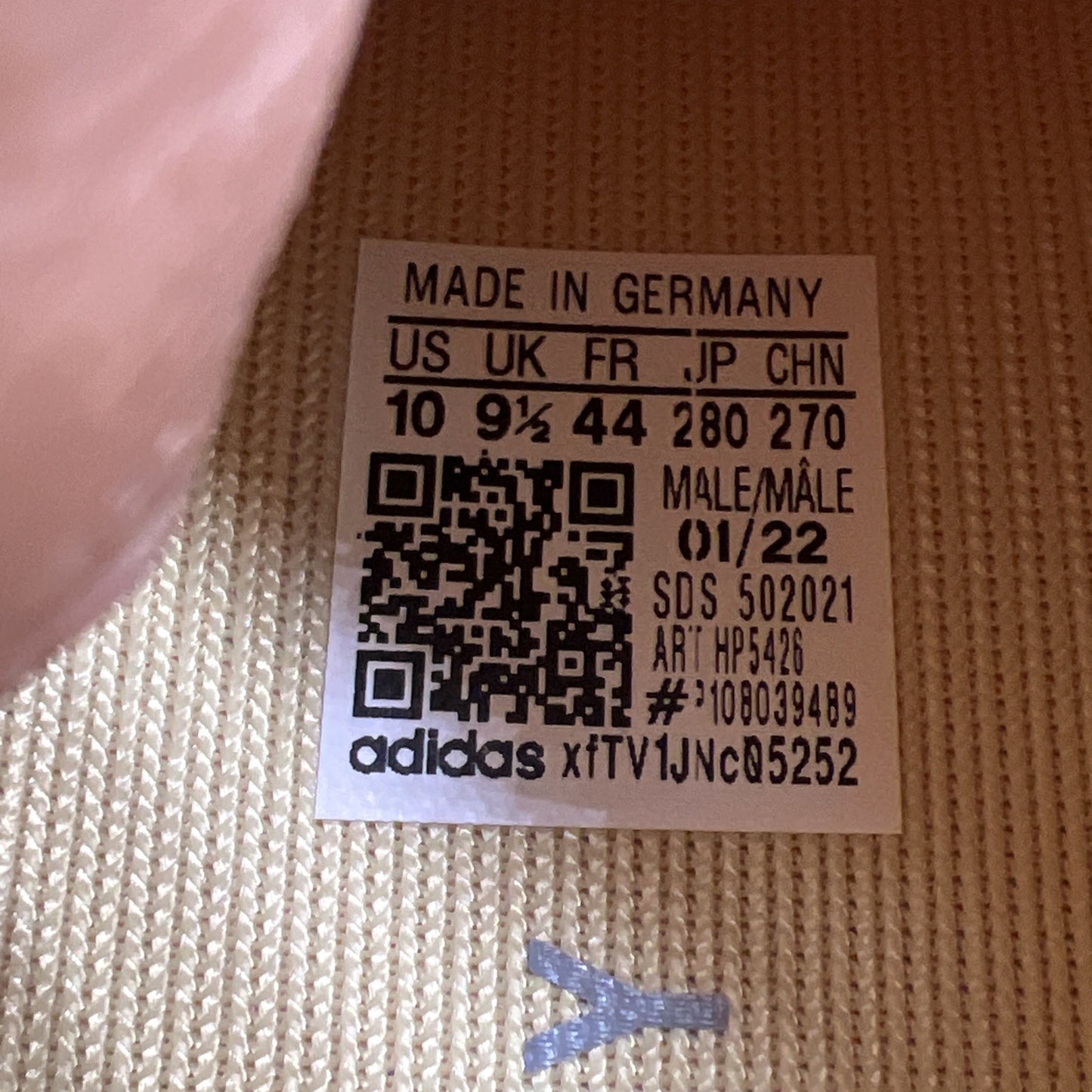 Size 10 - adidas Yeezy 450 Sulfur (HP5426)
