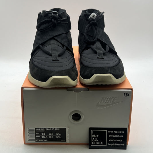 Size 14 - Nike Air Fear Of God Raid Black (AT8087-002)