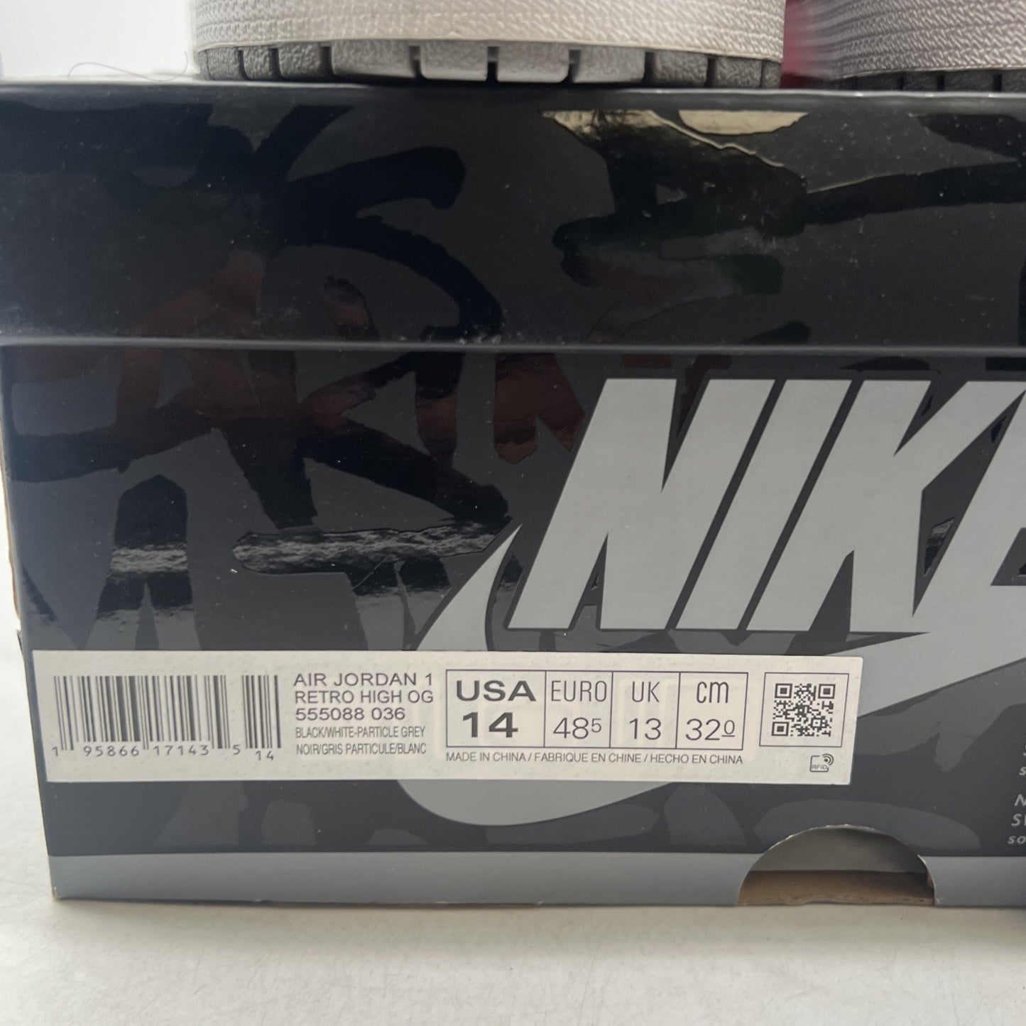 Size 14 - Air Jordan 1 OG High Rebellionaire (555088-036)