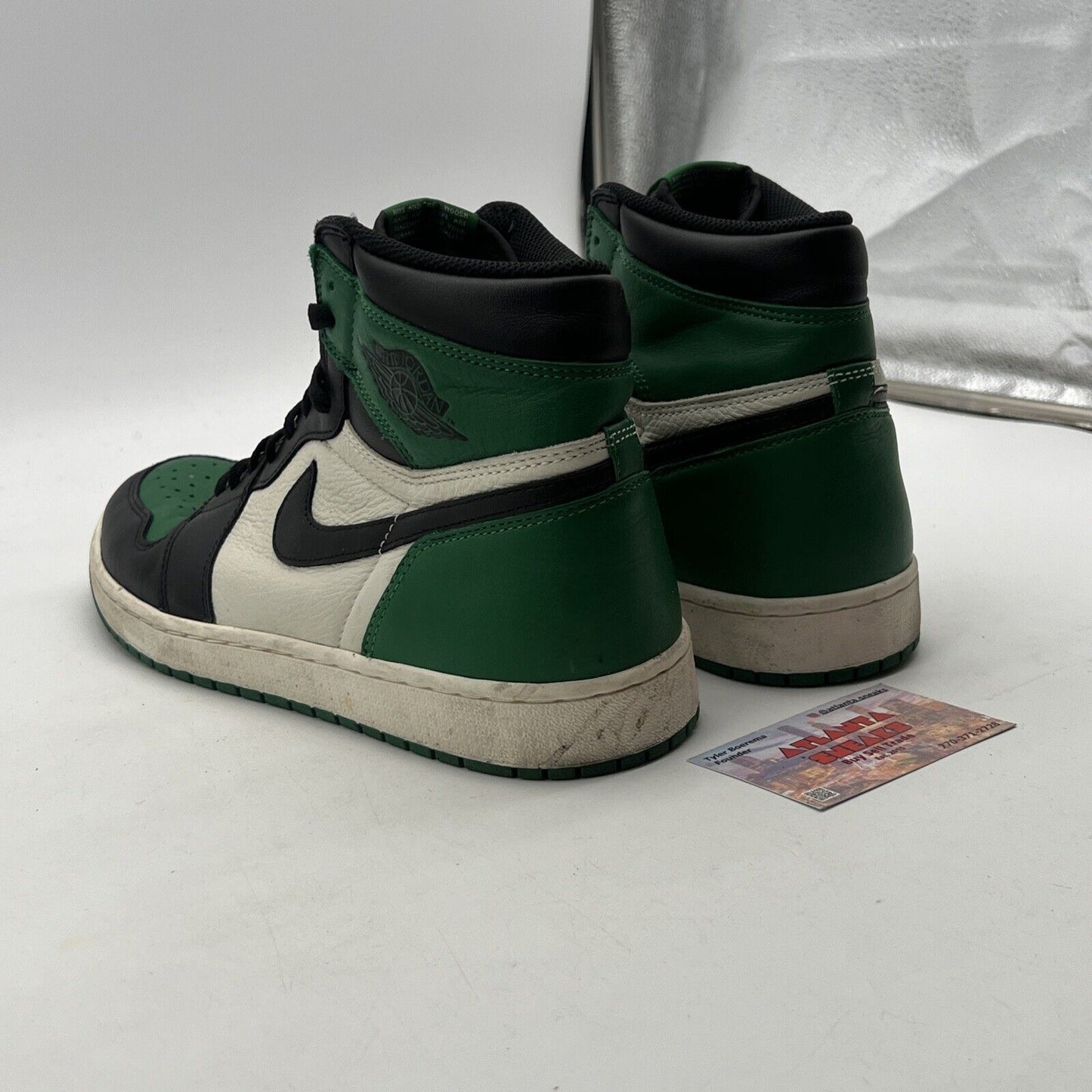 Size 12 - Air Jordan 1 Retro High OG Pine Green 2018 (555088-302)