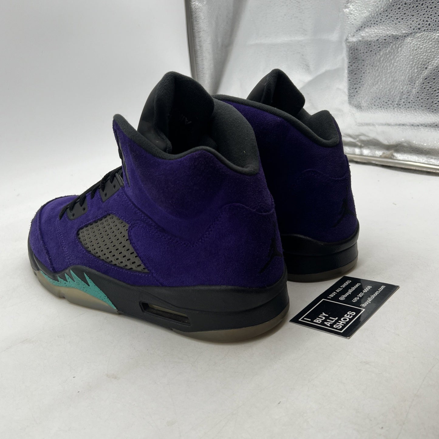 Size 13 - Air Jordan 5 Retro Alternate Grape 2020 (136027-500)