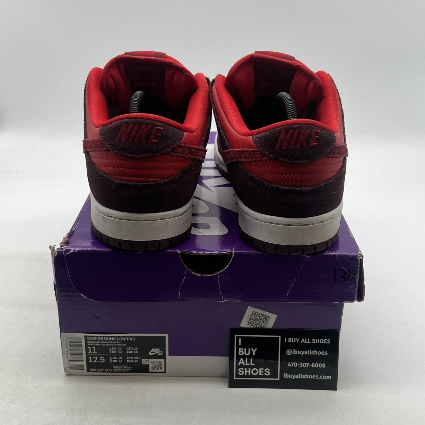 Size 11 - Nike Dunk Pro SB Low Fruity Pack - Cherry (DM0807-600)